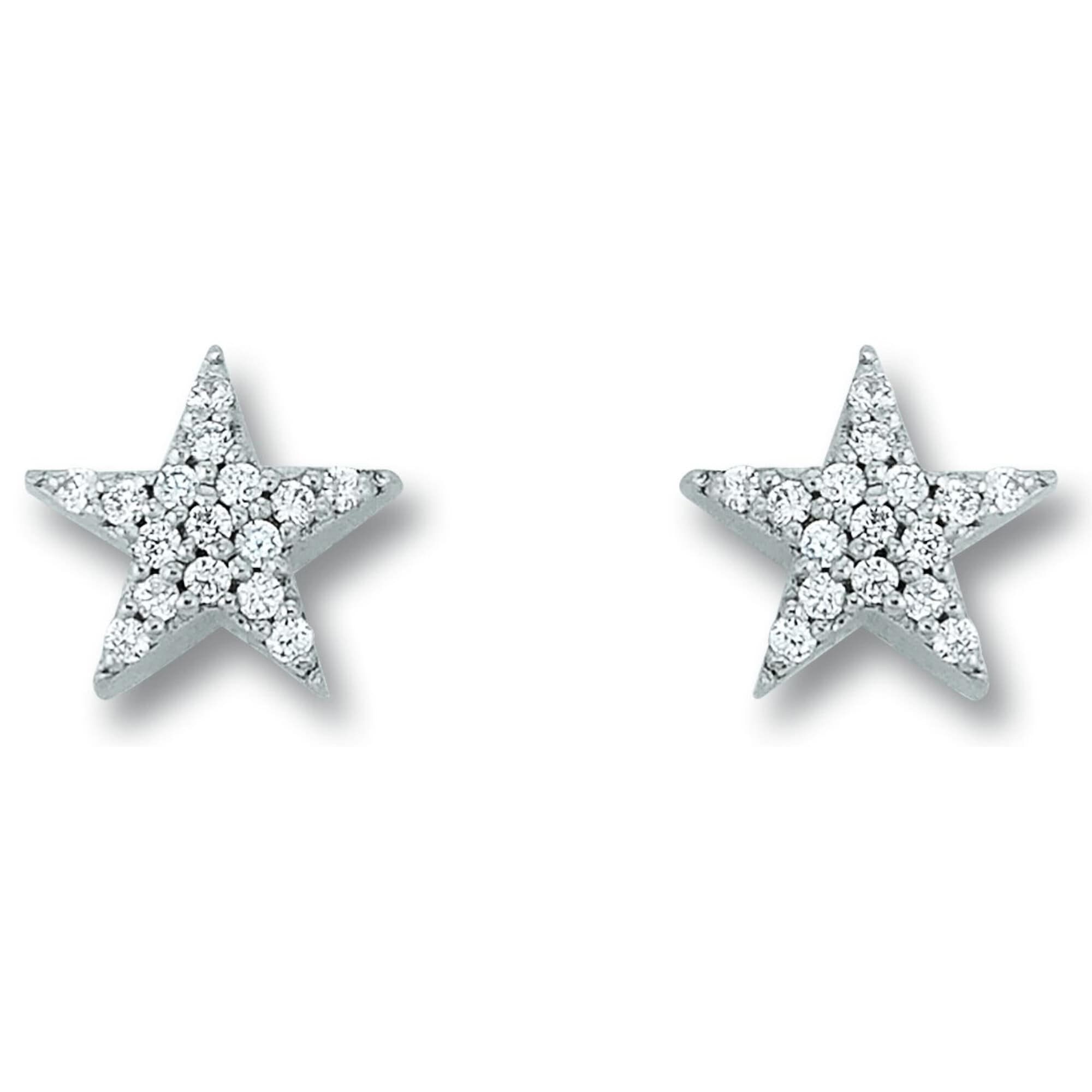 Silber«, Damen Silber aus Schmuck | 925 BAUR »Zirkonia Stern ONE Ohrringe Stern ELEMENT Ohrstecker Ohrstecker Paar kaufen