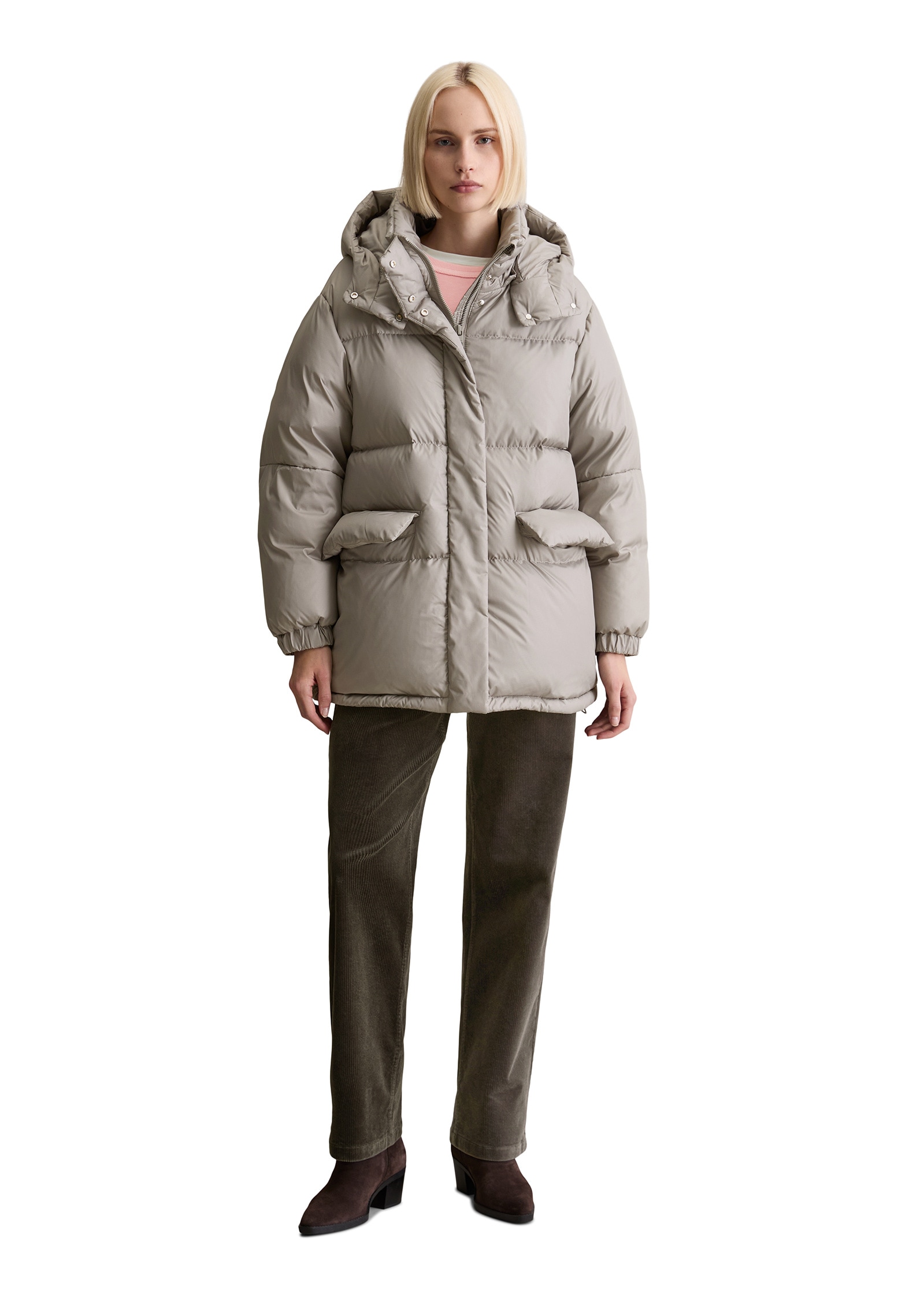 Marc O'Polo DENIM Outdoorjacke »aus recyceltem Polyester-Ripstop« ohne Kapuze