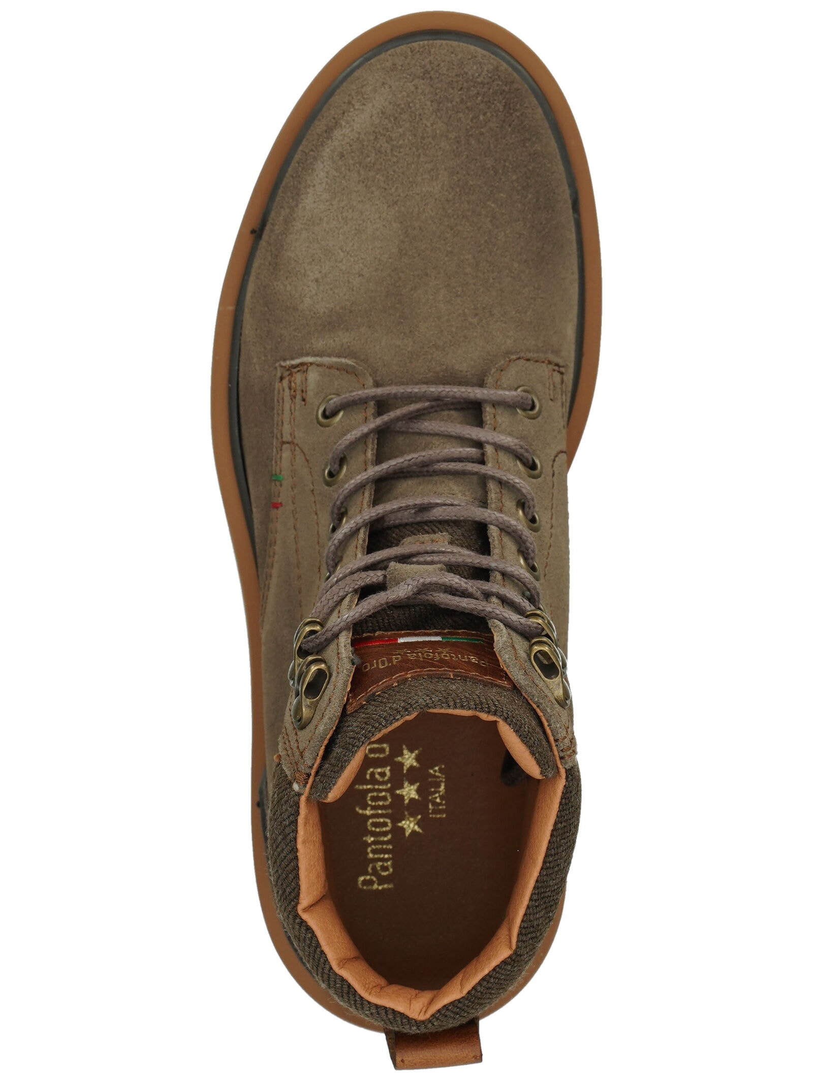 Pantofola d´Oro Schnürstiefelette »Pantofola d'Oro Stiefelette Leder/Textil«