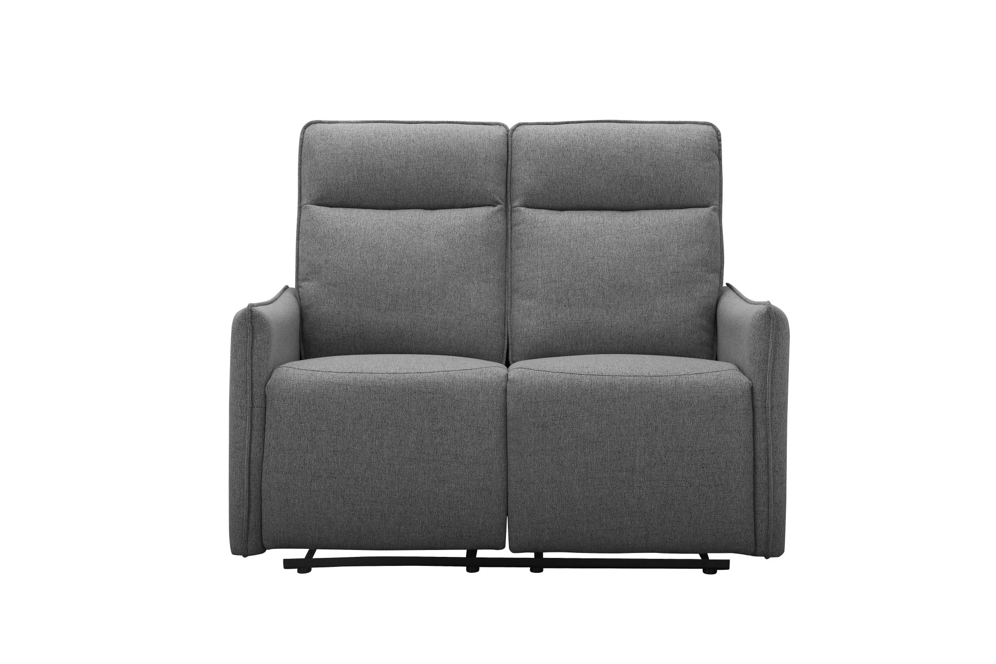 Dorel Home 2-Sitzer »Lugo, Kinosofa mit Reclinerfunktion in Kunstleder und Webstoff«, mit manueller Relaxfunktion in beiden Sitzen