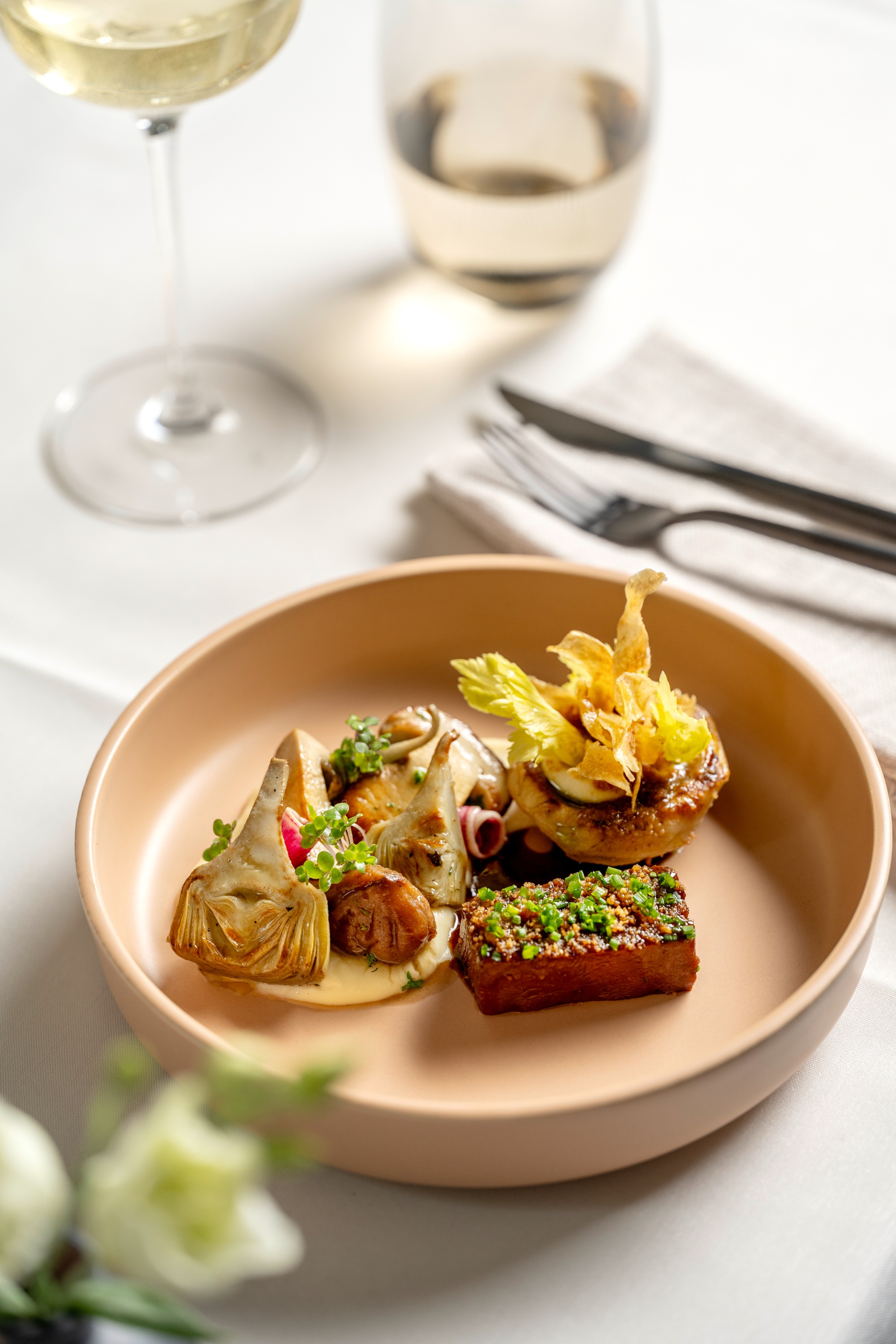 Thumbnail - LEONARDO Teller-Set "Suppenteller ROMA, Keramikteller, ca. 20 cm, 6-teilig" Geschirr-Set, Service, spülmaschinengeeignet