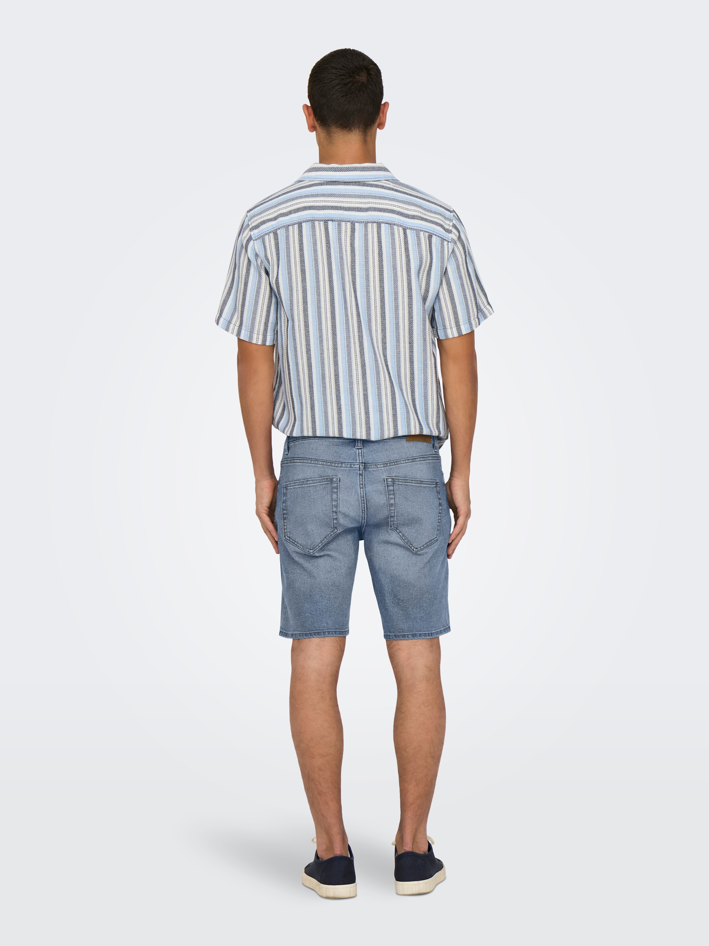 ONLY & SONS Shorts »ONSWEFT PIM DNM SHORTS VD CE BOX«