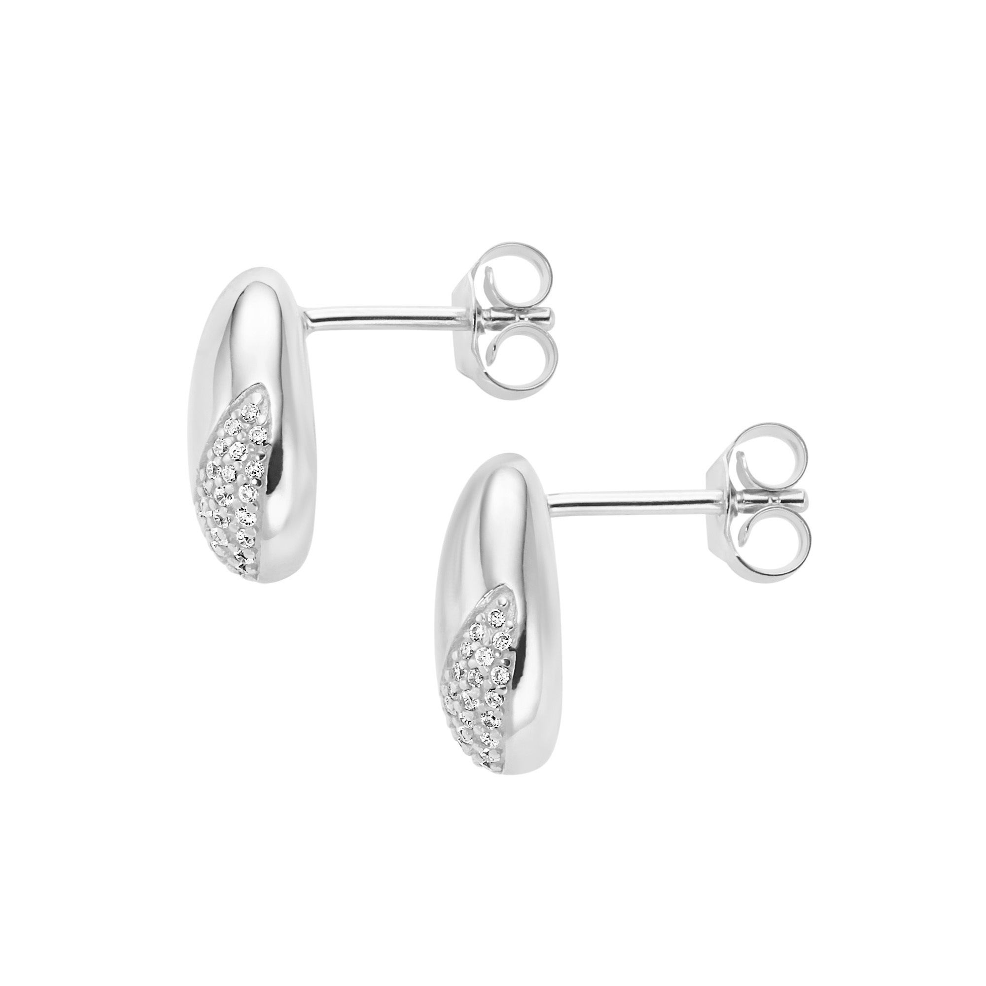 GIORGIO MARTELLO MILANO Paar Ohrstecker »mit weißen Zirkonia, Silber 925«