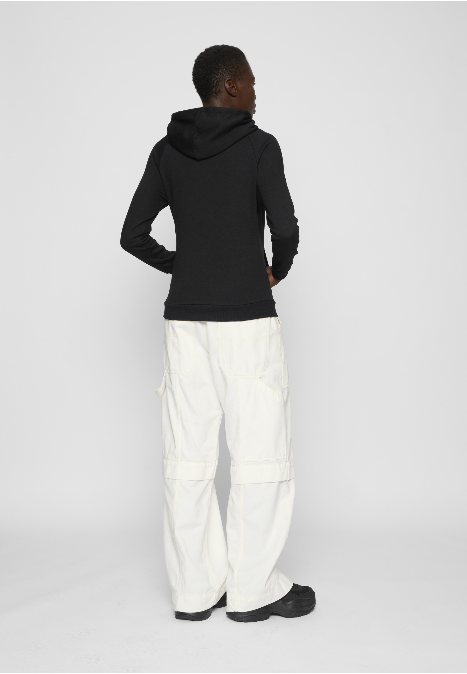 URBAN CLASSICS Sweatshirt »Urban Classics Damen Ladies Raglan High Neck Hoody«, 1 Stk.
