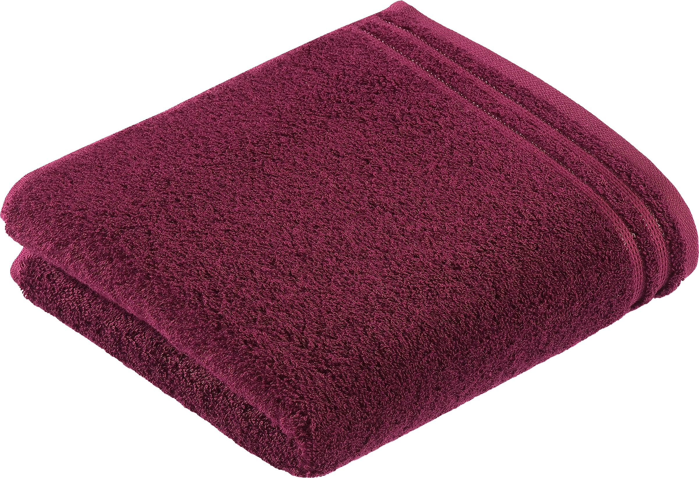 Vossen Badetuch "Calypso Feeling" mit schmaler Bordüre, aus 100% hochwerter günstig online kaufen