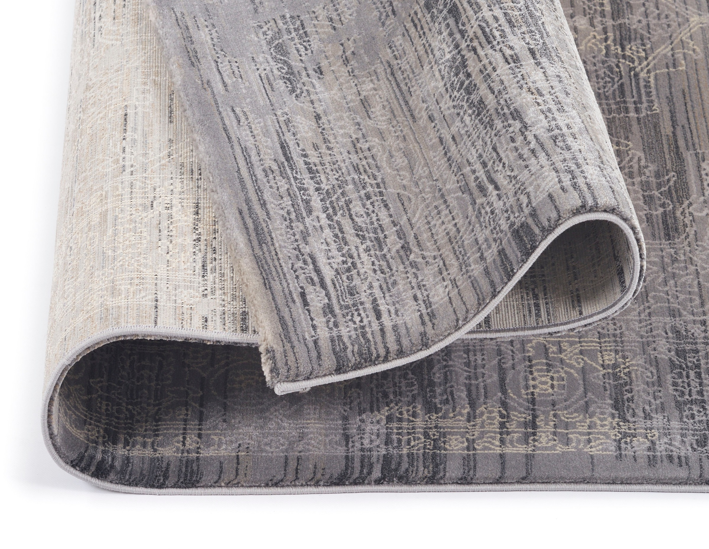 Musterring Wave Kontura Rug Gray/Cream 140x200cm 3
