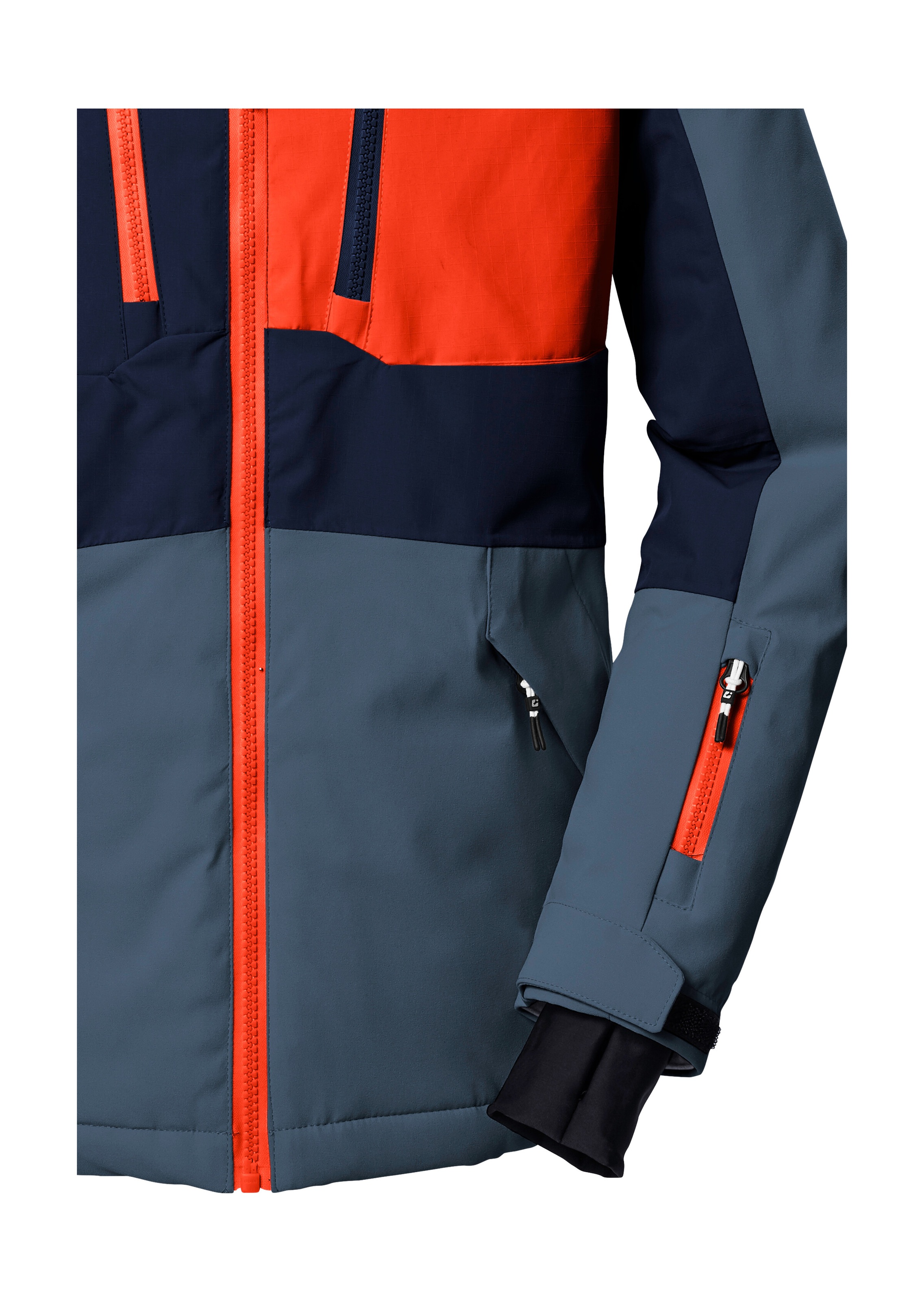 Killtec Skijacke »KSW 397 BYS SKI JCKT«, Stylische, wasserdichte Skijacke mit 10.000 mm Wassersäule