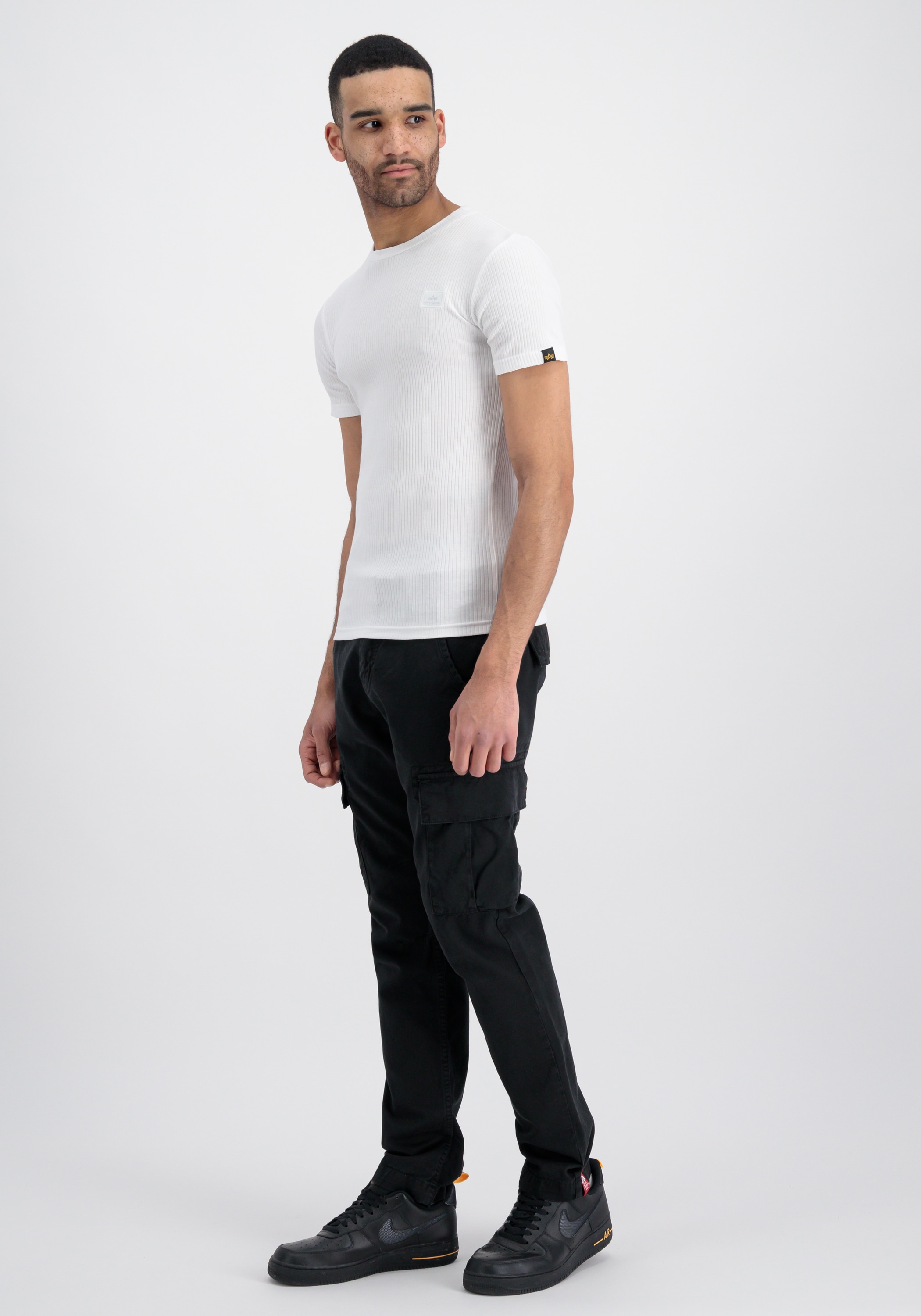 Alpha Industries T-Shirt "Alpha Industries Men - T-Shirts X-Fit Rib T-Shirt günstig online kaufen