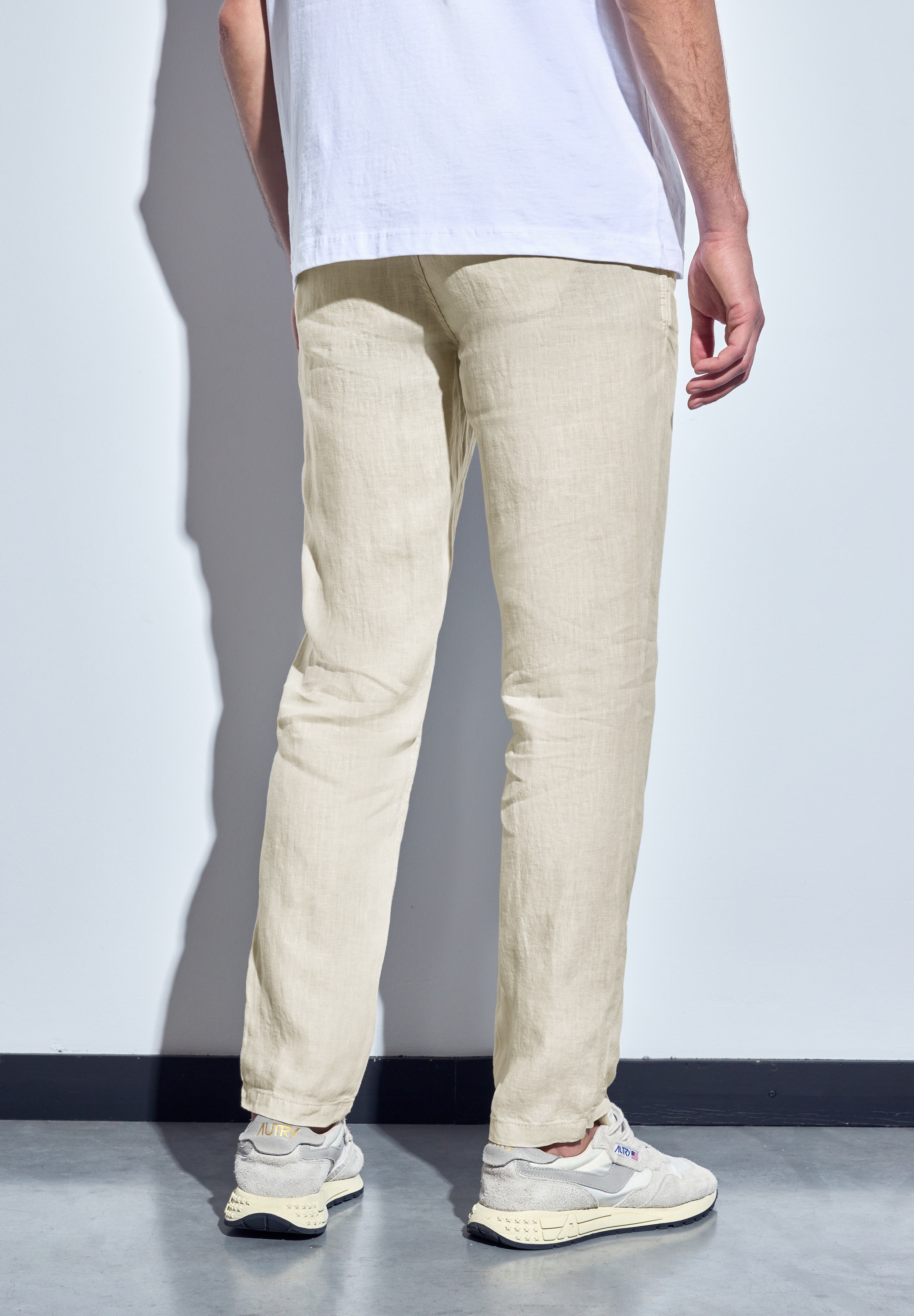 STREET ONE MEN Chinohose, Elastikbund mit Tunnelzug günstig online kaufen