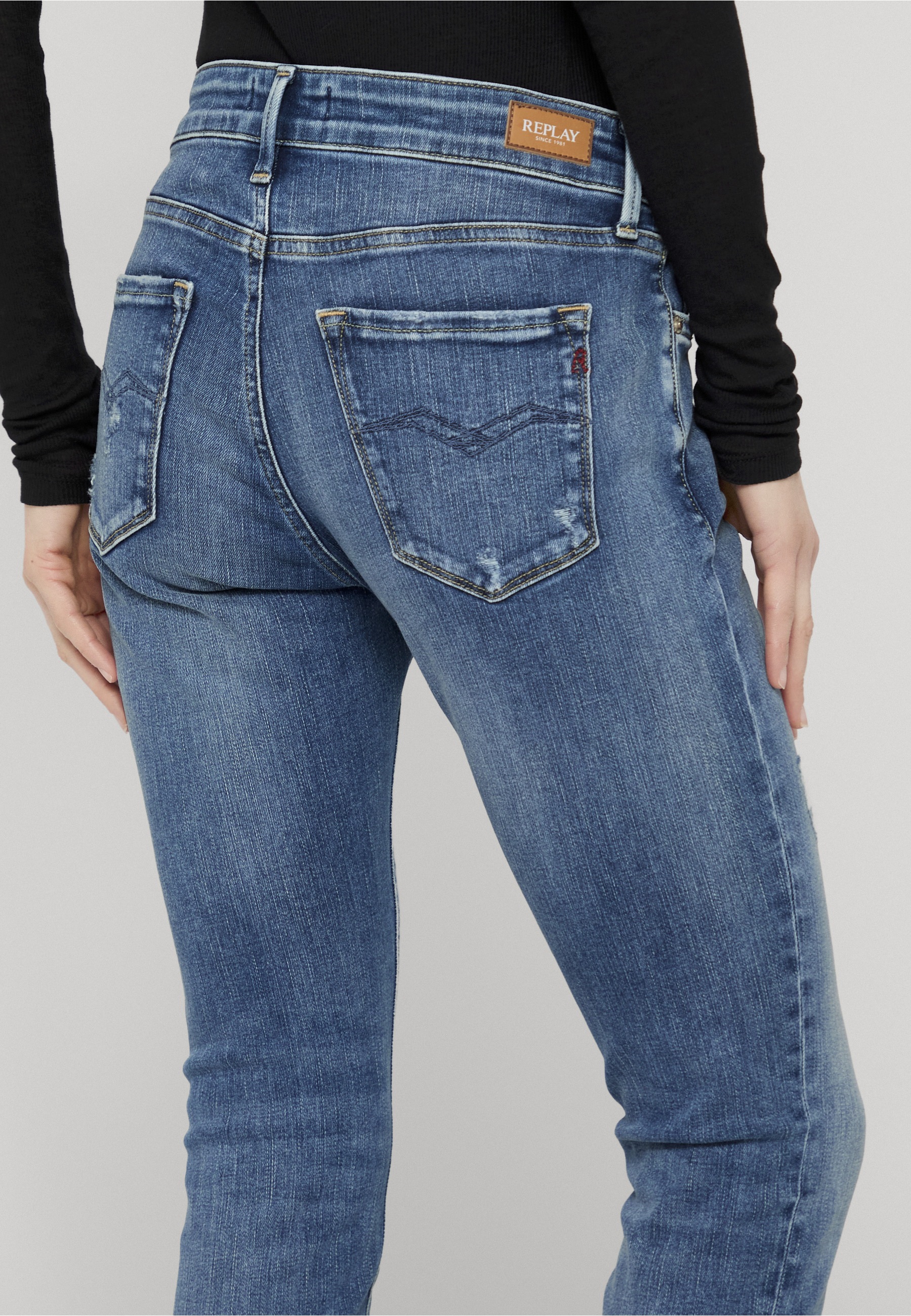 Replay Skinny-fit-Jeans »Replay NEW LUZ«