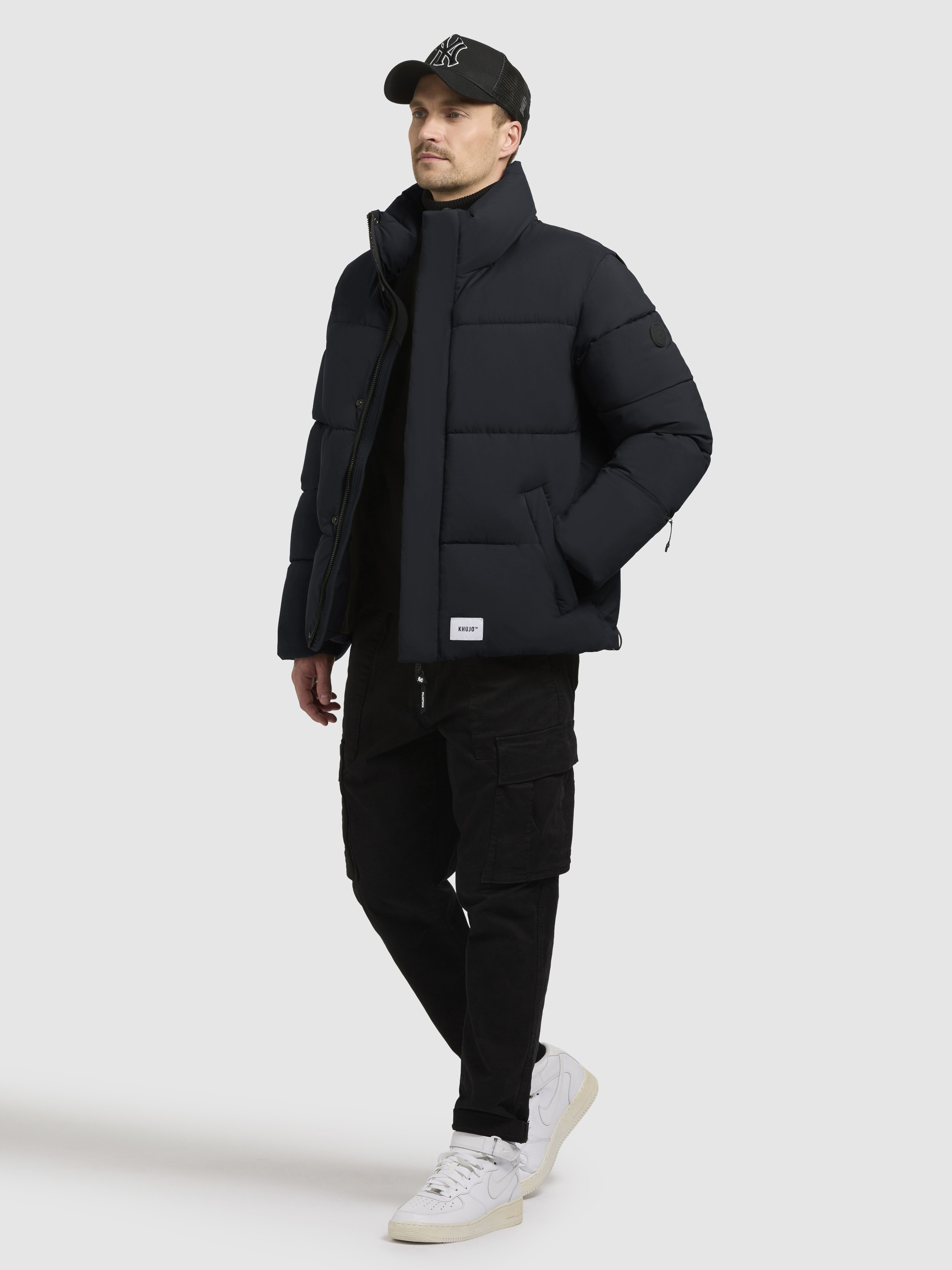 khujo Steppjacke »DUNGH MATT«, ohne Kapuze