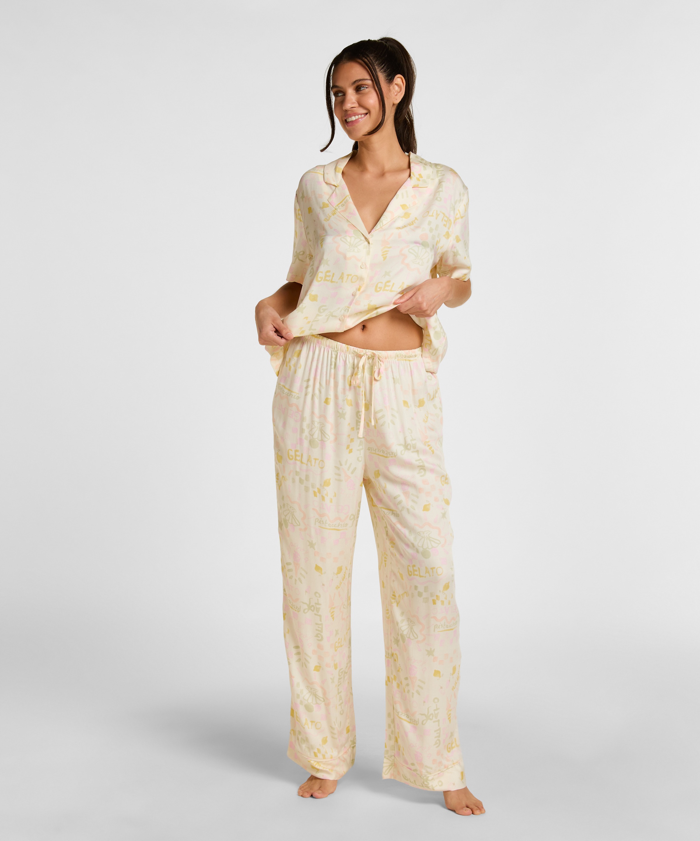Hunkemöller Pyjama "Hose Satin"
