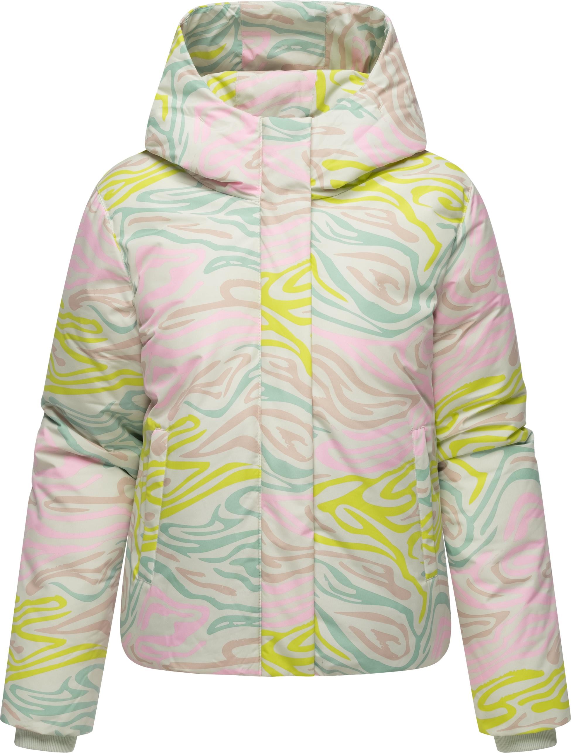 Ragwear Winterjacke »Amarrena«, mit Kapuze, Wasserdichte Damen Steppjacke mit modischem Farbverlauf