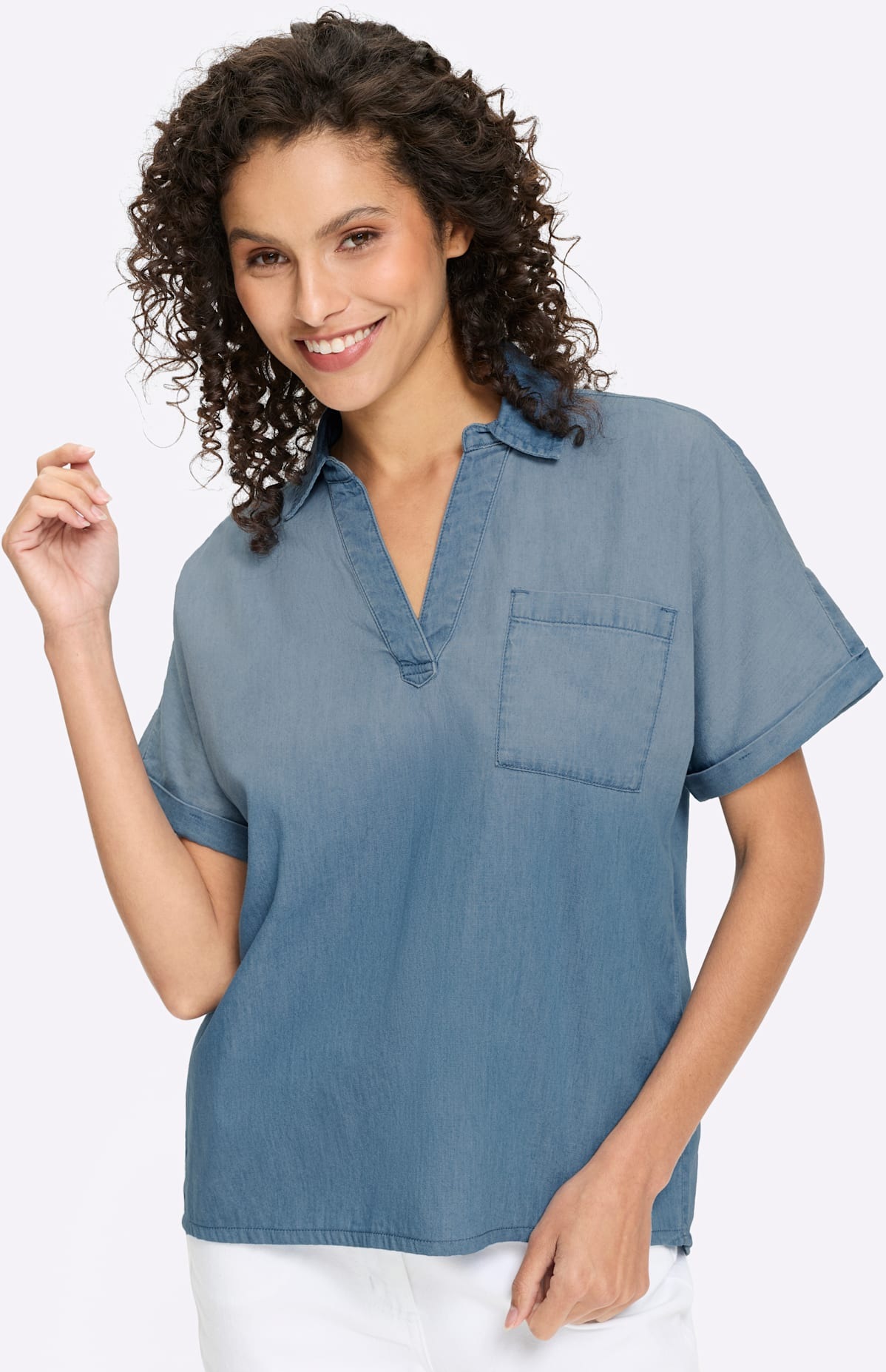 heine Kurzarmbluse günstig online kaufen