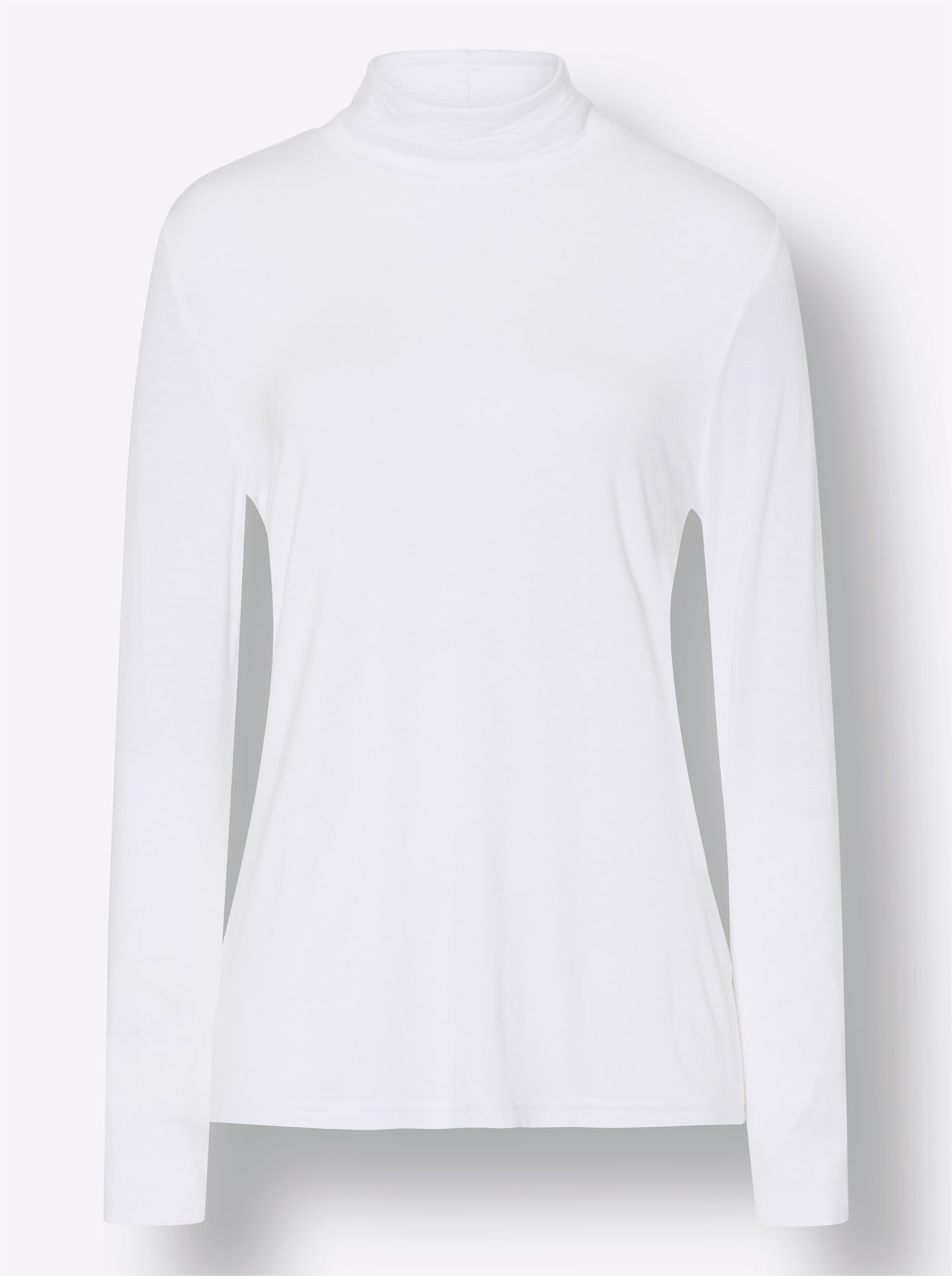 Classic Basics Stand Collar Shirt Women Ecru 54 2