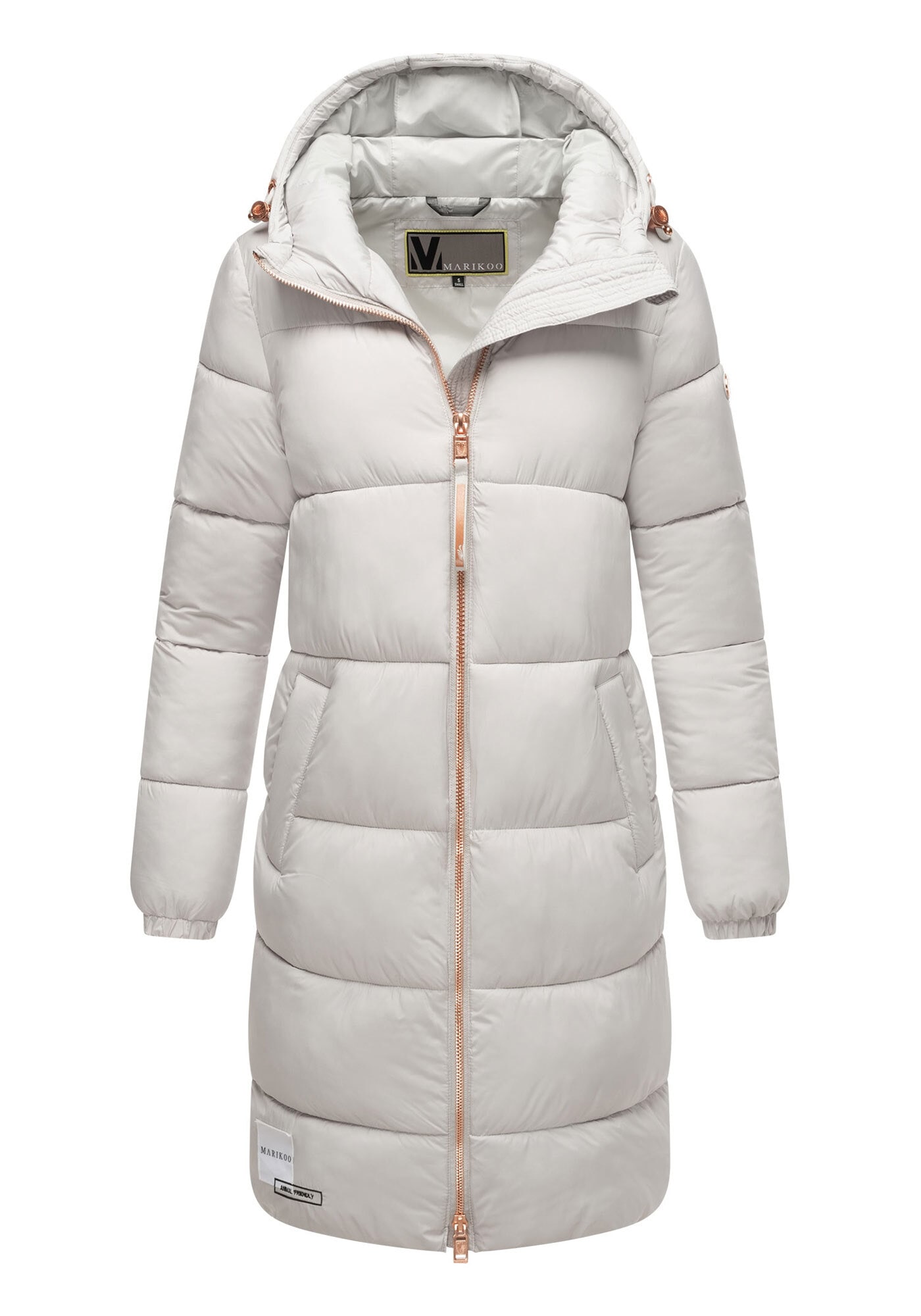 Marikoo Winterjacke »Nomadiaa«, Lange Damen Winterjacke