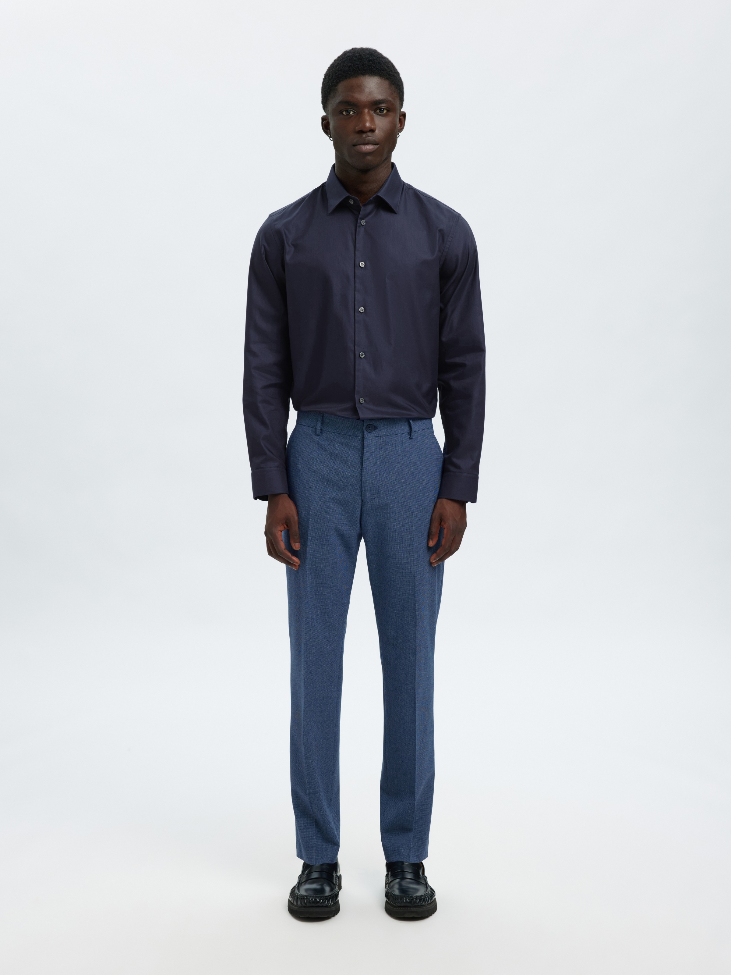 Thumbnail - SELECTED Langarmhemd "SLHSLIMCLARK SHIRT LS NOOS"