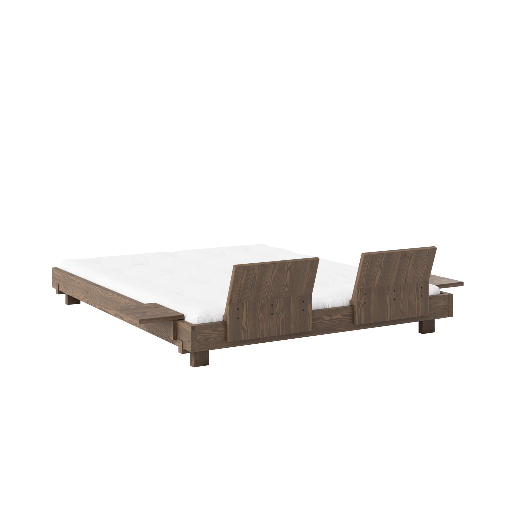 Karup Design Bettgestell »Social Bed, ohne Matratze, FSC®-zertifiziertes Massivholz«, wahlweise mit oder ohne verstellbares Zubehör, Bett in mehreren Größen