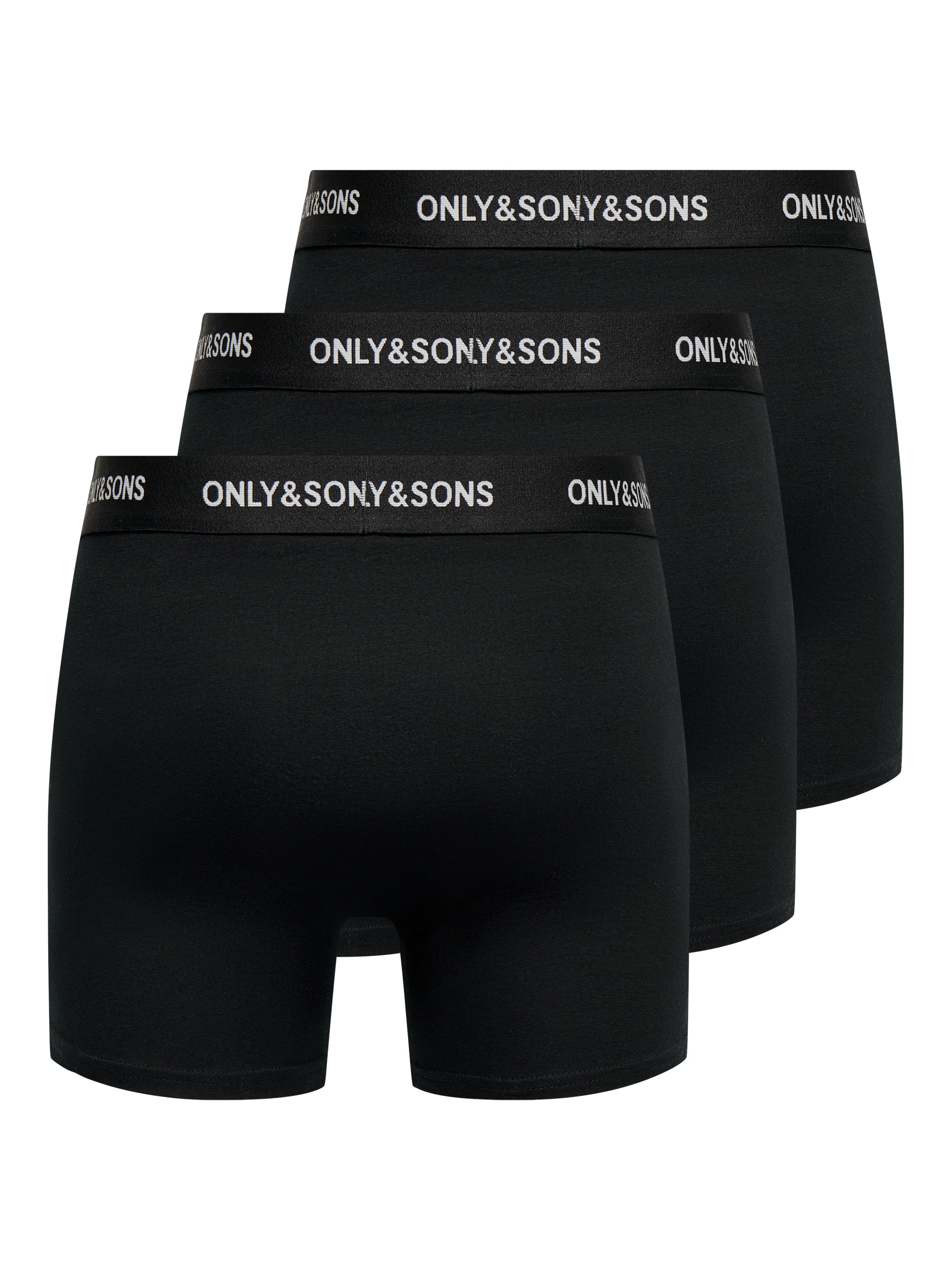 ONLY & SONS Trunk "ONSBASIC SOLID BOXER 3PACK NOOS" Packung, 3 Stk. Baumwol günstig online kaufen