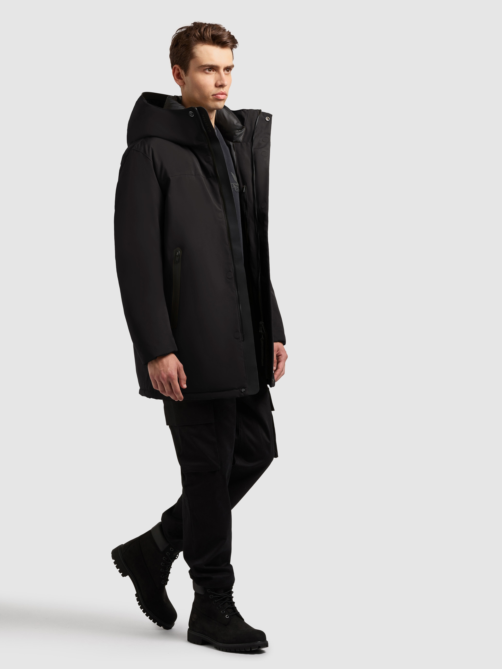 khujo Anorak »KANN2« mit Kapuze