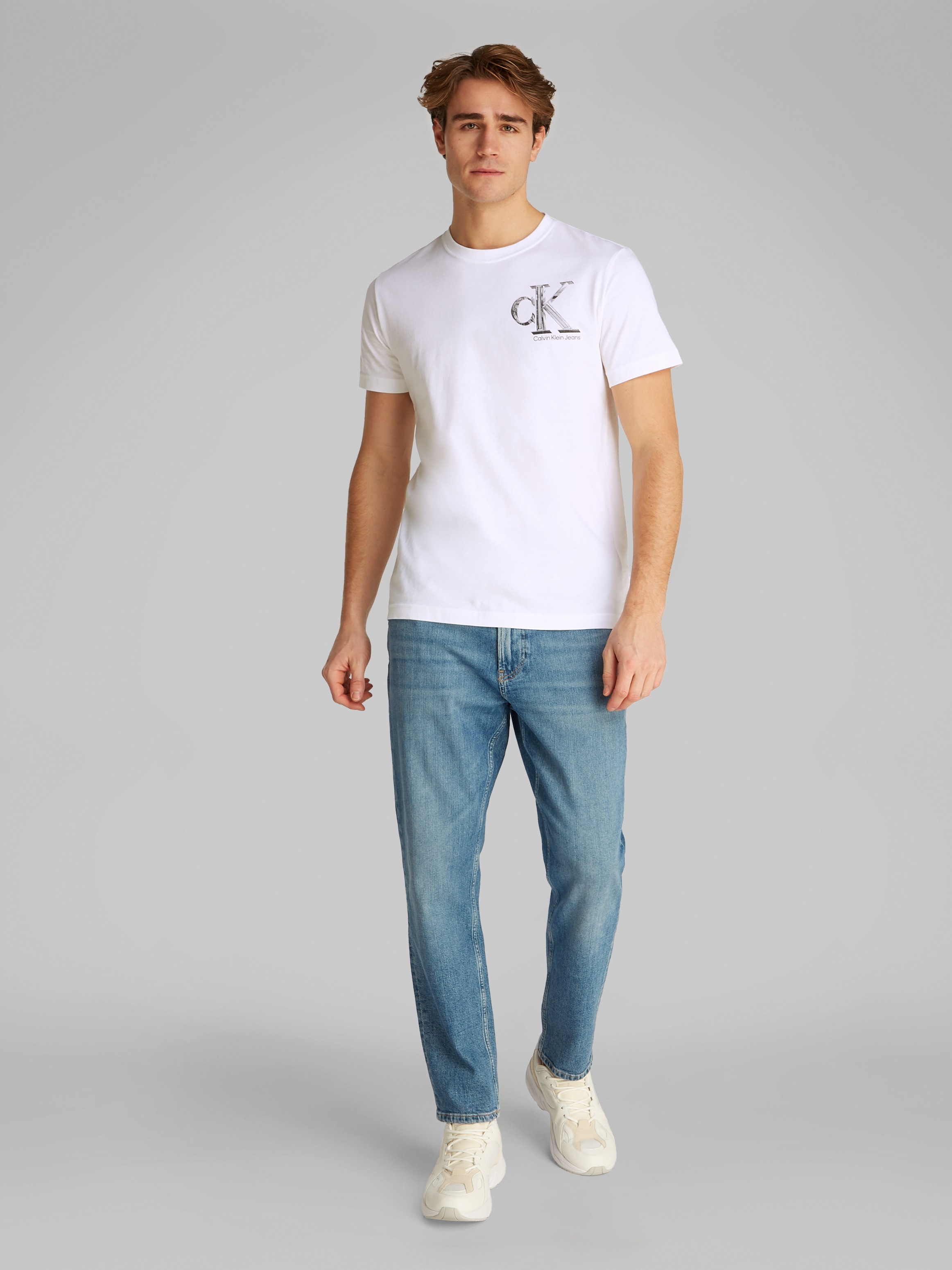Calvin Klein Jeans T-Shirt »META MONOGRAM TEE«, mit Logodruck