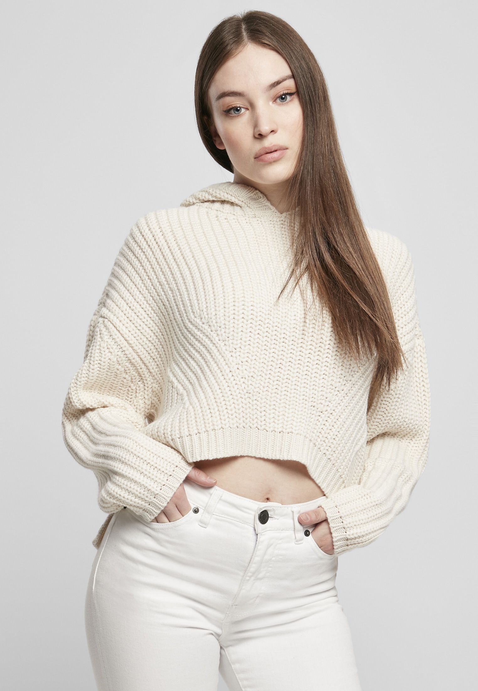 URBAN CLASSICS Kapuzenpullover »Damen Ladies Oversized Hoody Sweater«, (1  tlg.) bestellen | BAUR