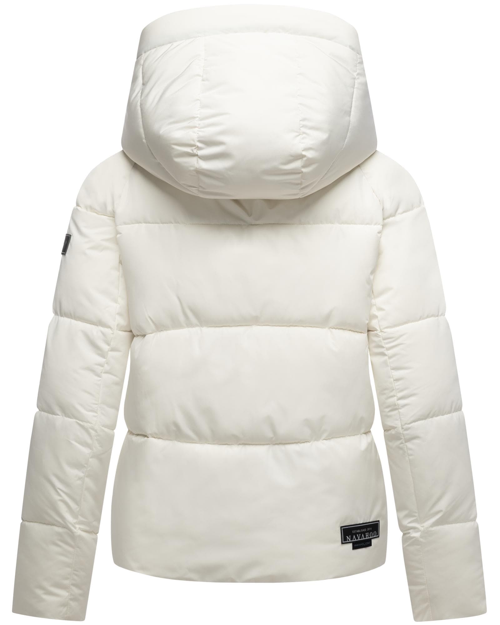 Navahoo Steppjacke »Frostherz XIV«, mit Kapuze, Kurze gesteppte Damen Winterjacke mit abnehmbarer Kapuze