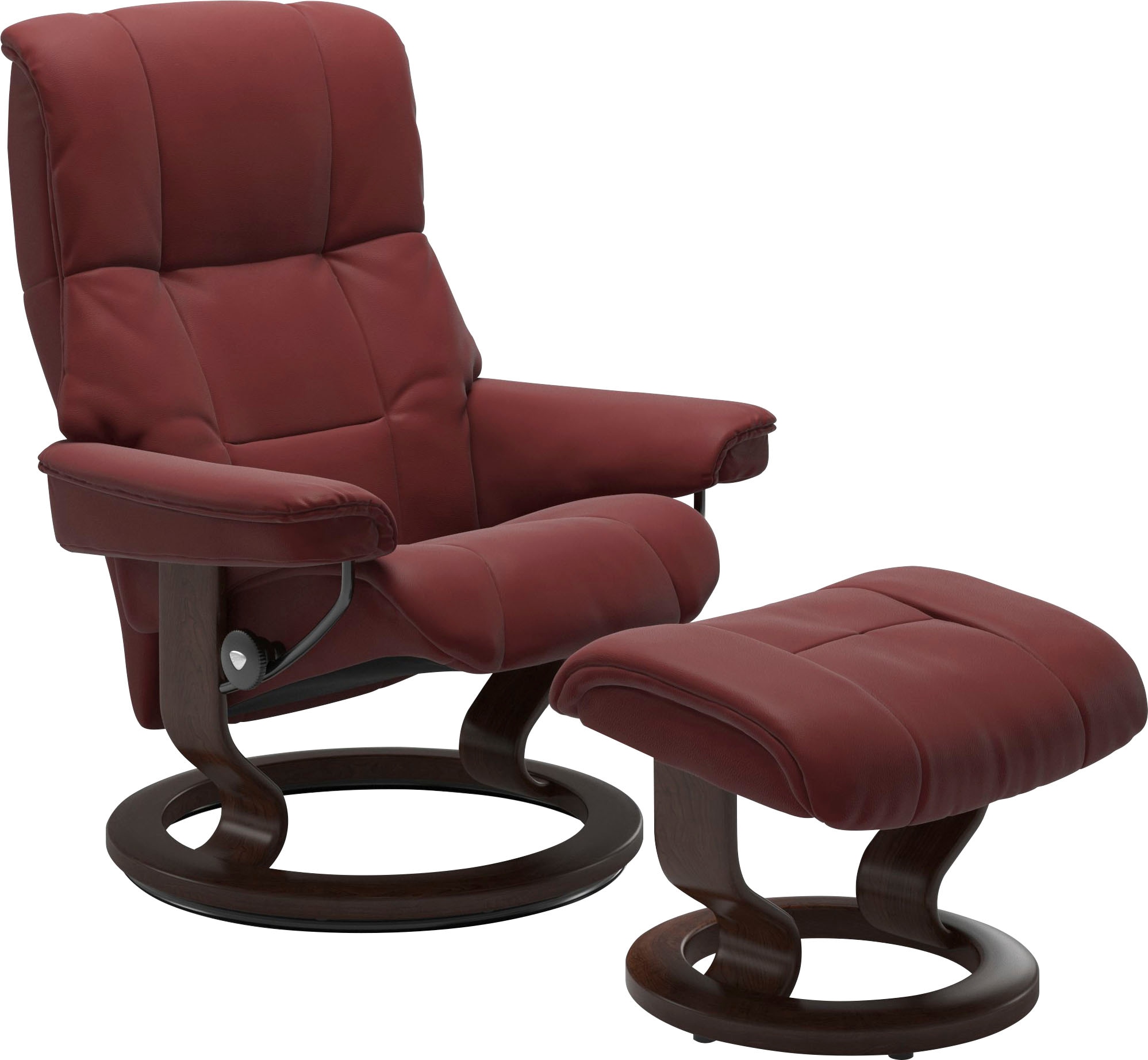 Stressless Fußhocker "Mayfair", mit Classic Base, Gestell Braun