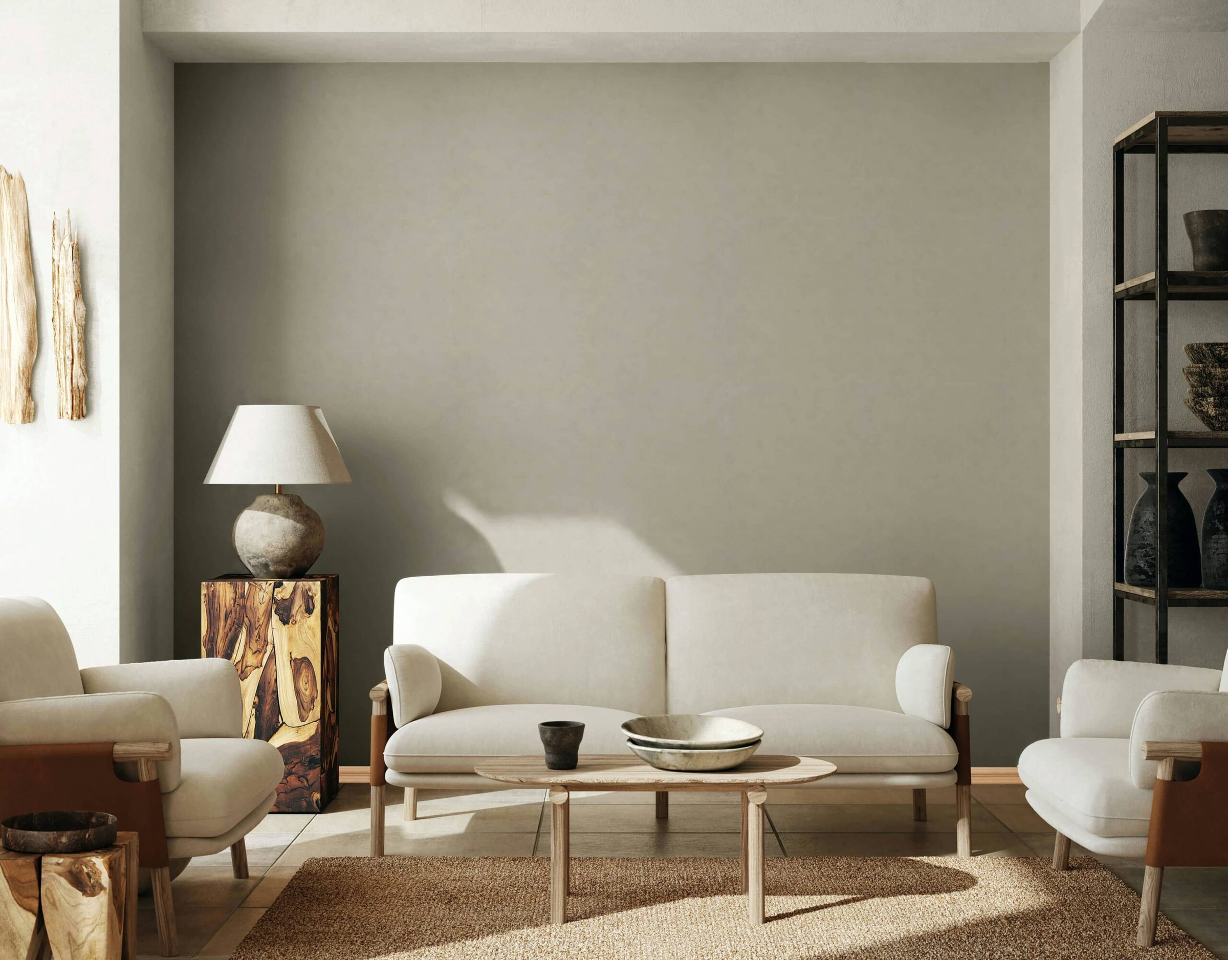 Marburg Vliestapete "Serene Solitude" uni moderne Tapete für Wohnzimmer Schlafzimmer Küche