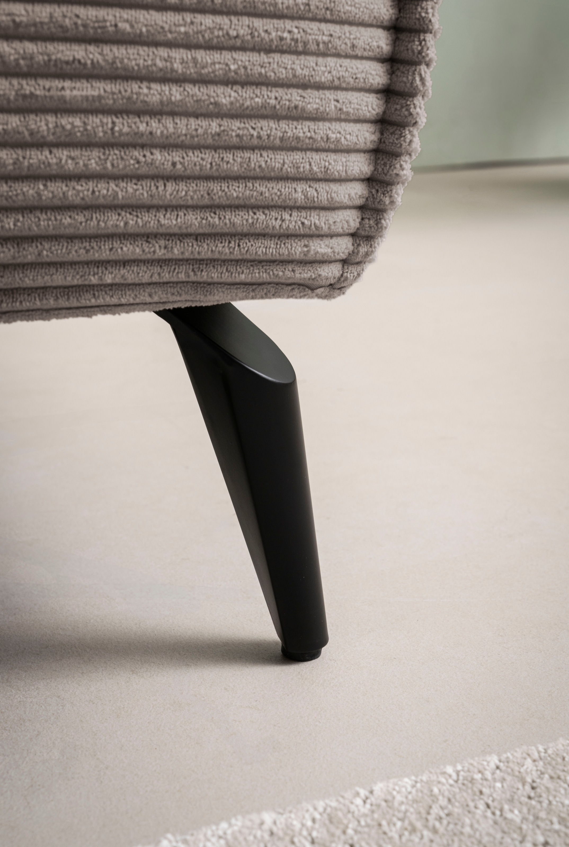 andas Sitzgruppe »TVINNU, Polsterecke L-Form, Schlaffunktion, mit Hocker«, (Set, 2 tlg.), stellbar zum Schlafsofa (Krokodilverbinder)
