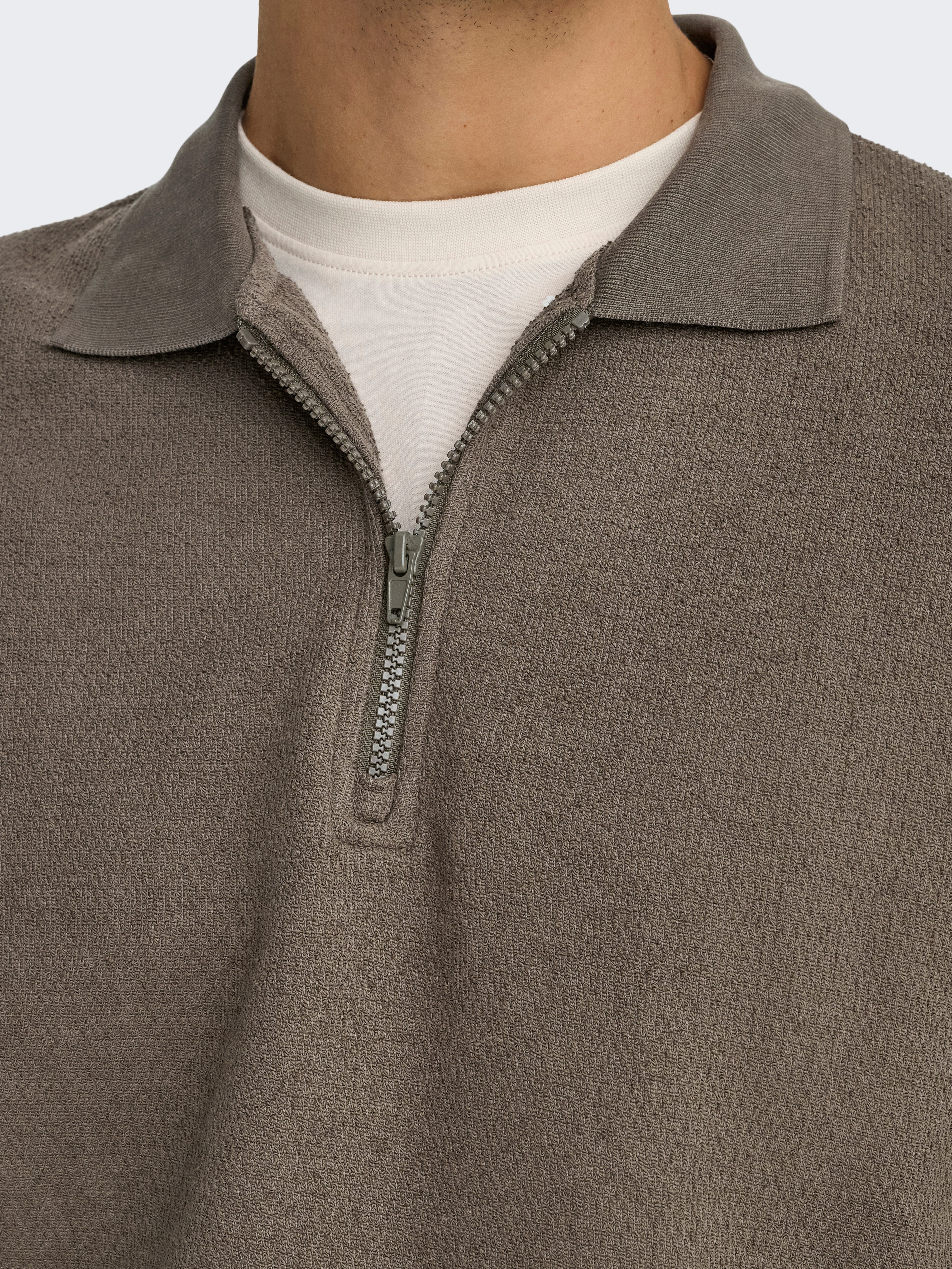 Thumbnail - ONLY & SONS Poloshirt "ONSTREVOR REG LS POLO"
