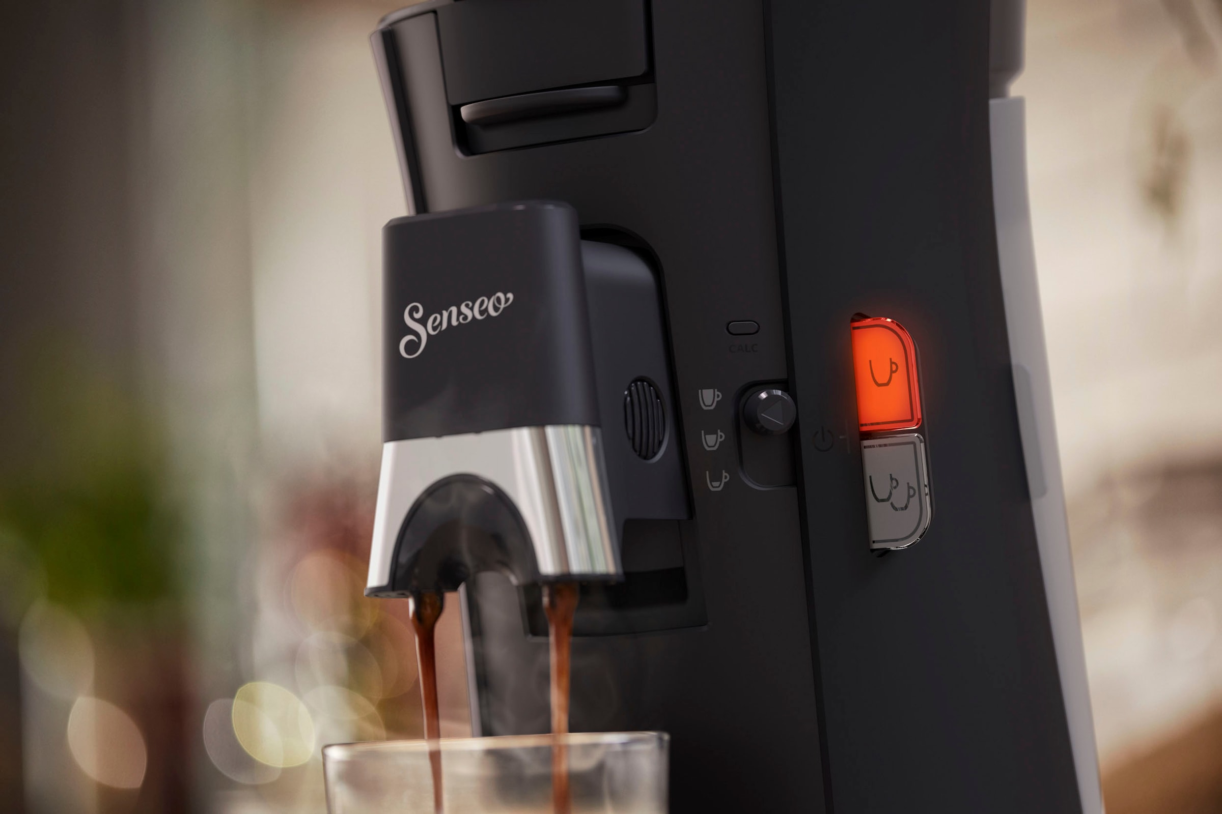 Senseo 100 Senseo zurückerhalten aus Crema kaufen zu »Select Plastik«, 33 Kaffeepadmaschine Plus, € BAUR CSA230/69, | bis und Pads 21% recyceltem Philips