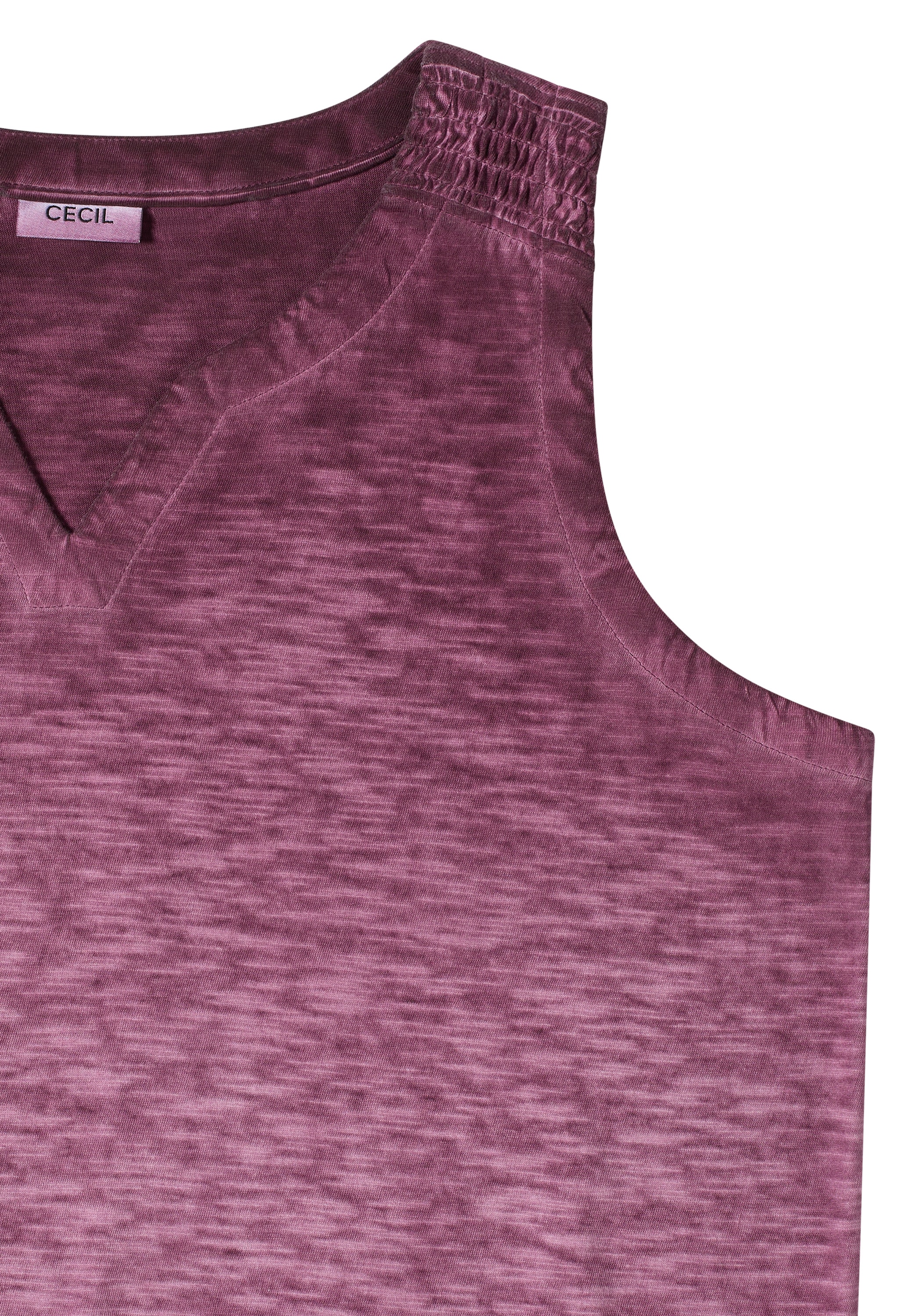 Cecil Shirttop aus reiner Baumwolle