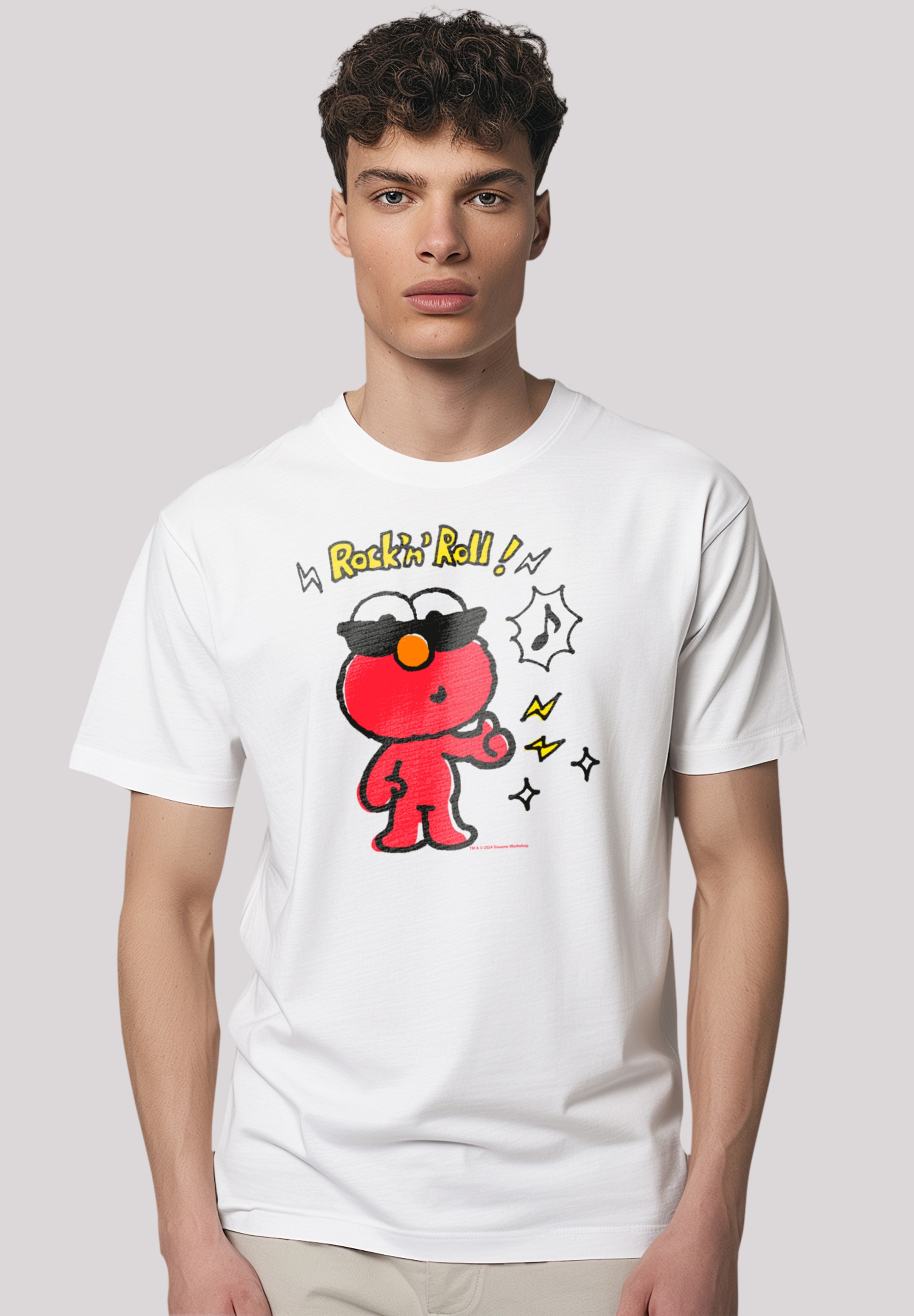 T-Shirt »Sesamstraße Elmo´s Rock´n Roll«, Premium Qualität