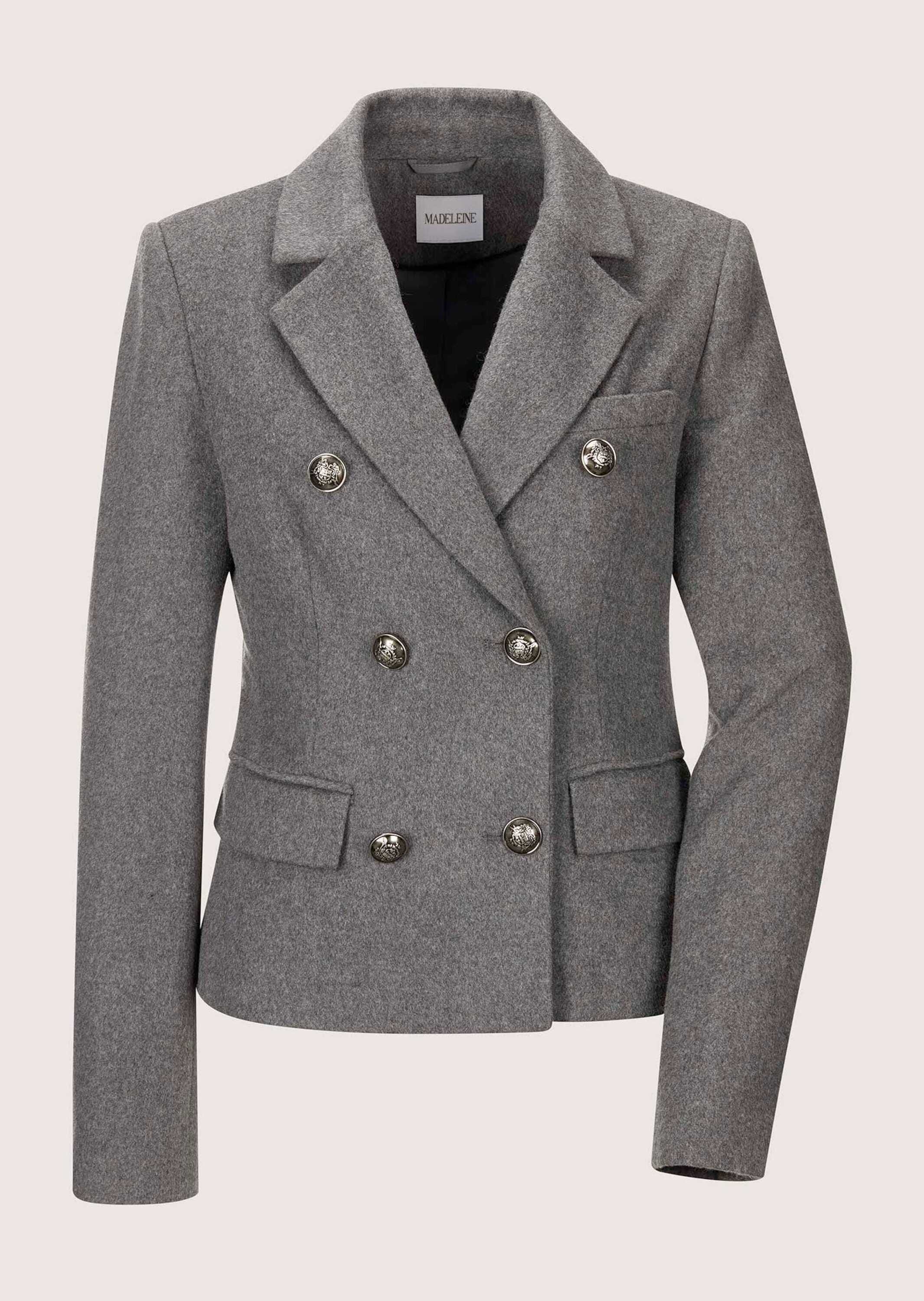 MADELEINE Longblazer "Blazer Kurzblazer mit Glanz-Akzenten" günstig online kaufen