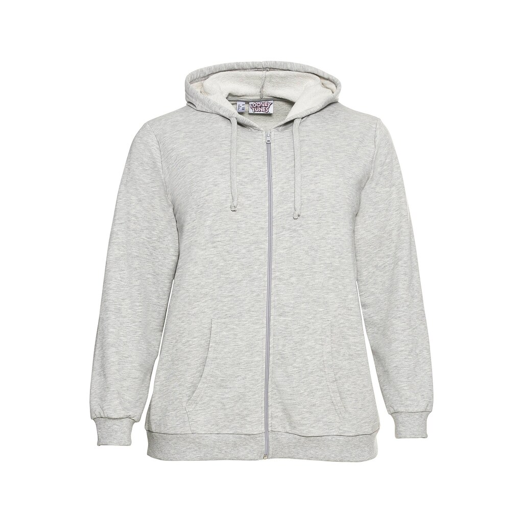 Sheego Kapuzensweatjacke »Sweatjacke«