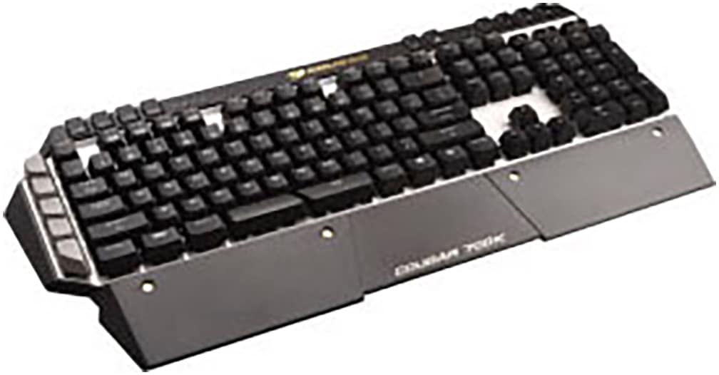 Cougar Gaming-Tastatur »700K MX-Brown (DE)«, (Gaming-Modus-Profil-Speicher-Ziffernblock-Multimedia-Tasten-Handgelenkauflage-Makro-Tasten)