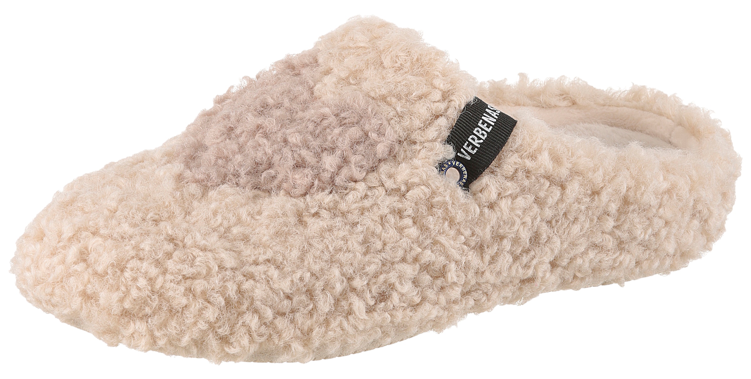 VERBENAS Pantoffel "York Curly", Homeslipper, Hausschuh, Wohlfühlschuh mit günstig online kaufen