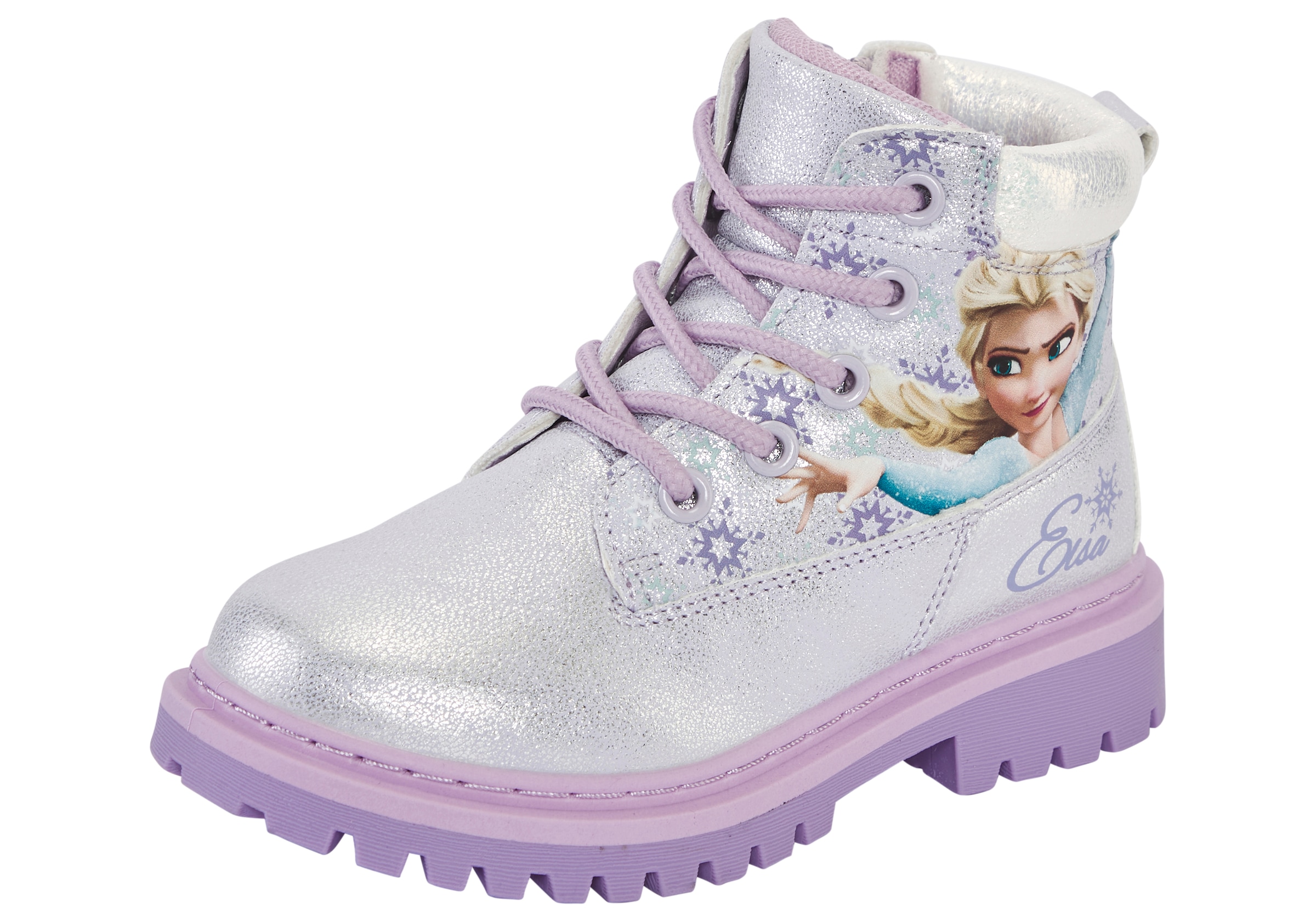 Disney Schnürboots "FROZEN" Winterschuhe, Winterboots, Schnürstiefel, Winte günstig online kaufen
