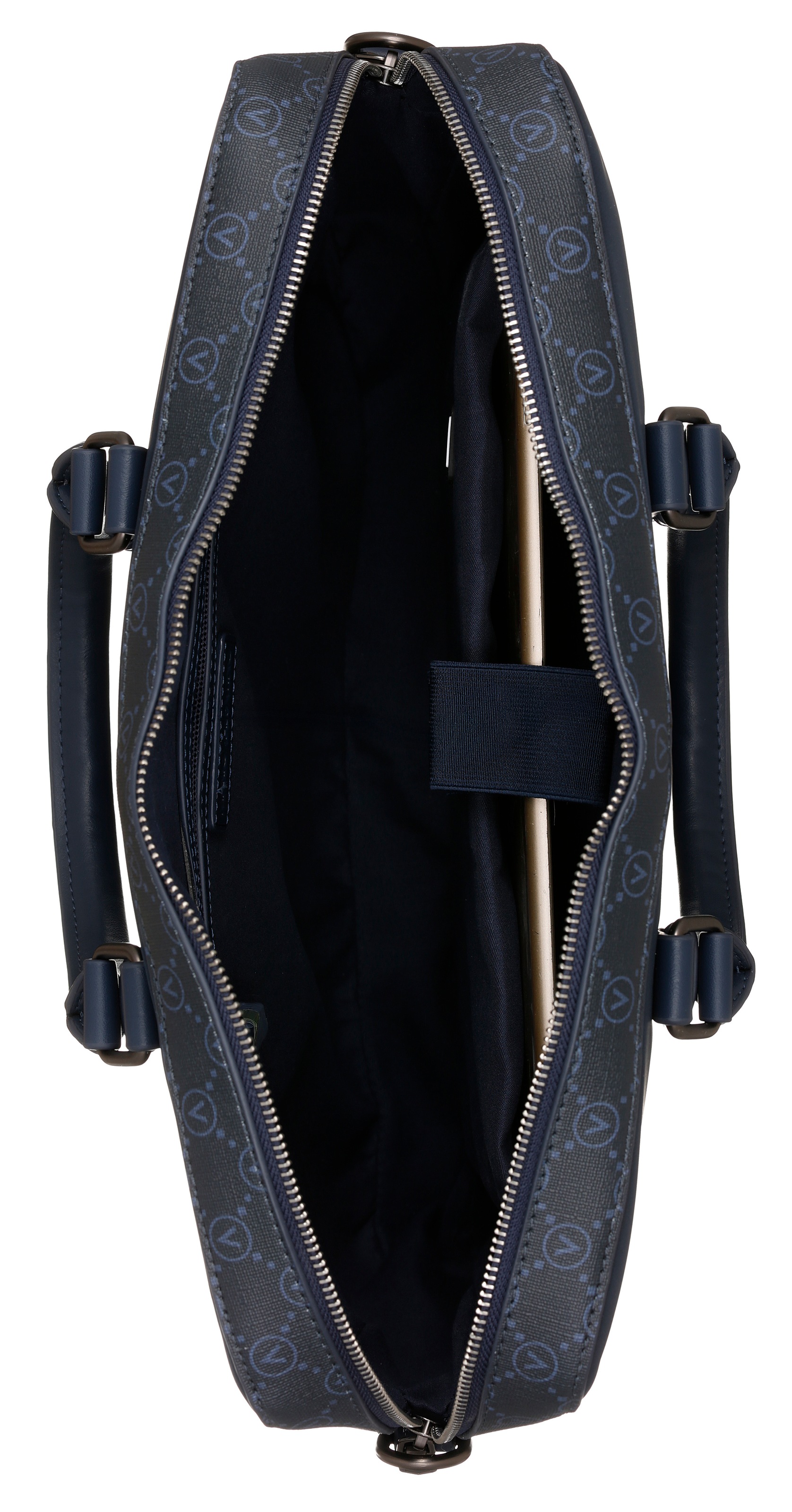 Messenger Bag VALENTINO BAGS "NEMESYS", Herren, Gr. B/H/T: 41cm x 30cm x 8cm, blu notte, Polyester, Taschen, Business-Tasche, Geschäftstasche, Arbeitstasche, Laptoptasche 2