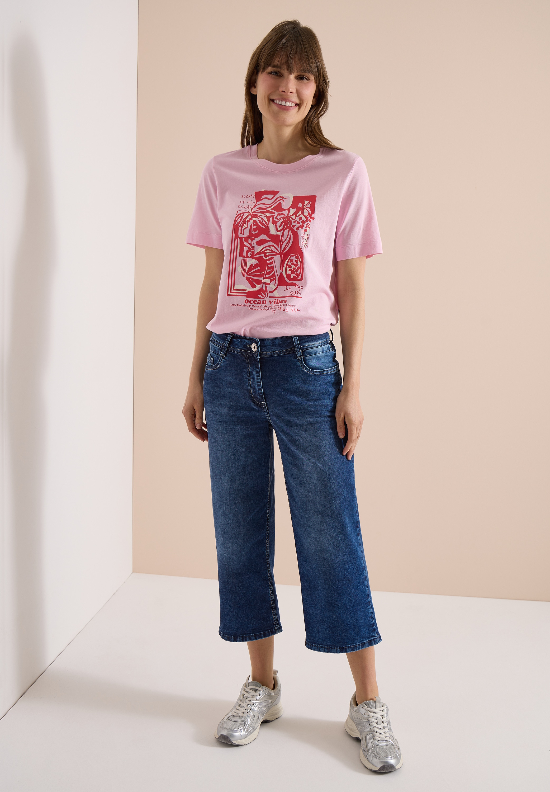 Cecil Loose-fit-Jeans mit Wide Legs