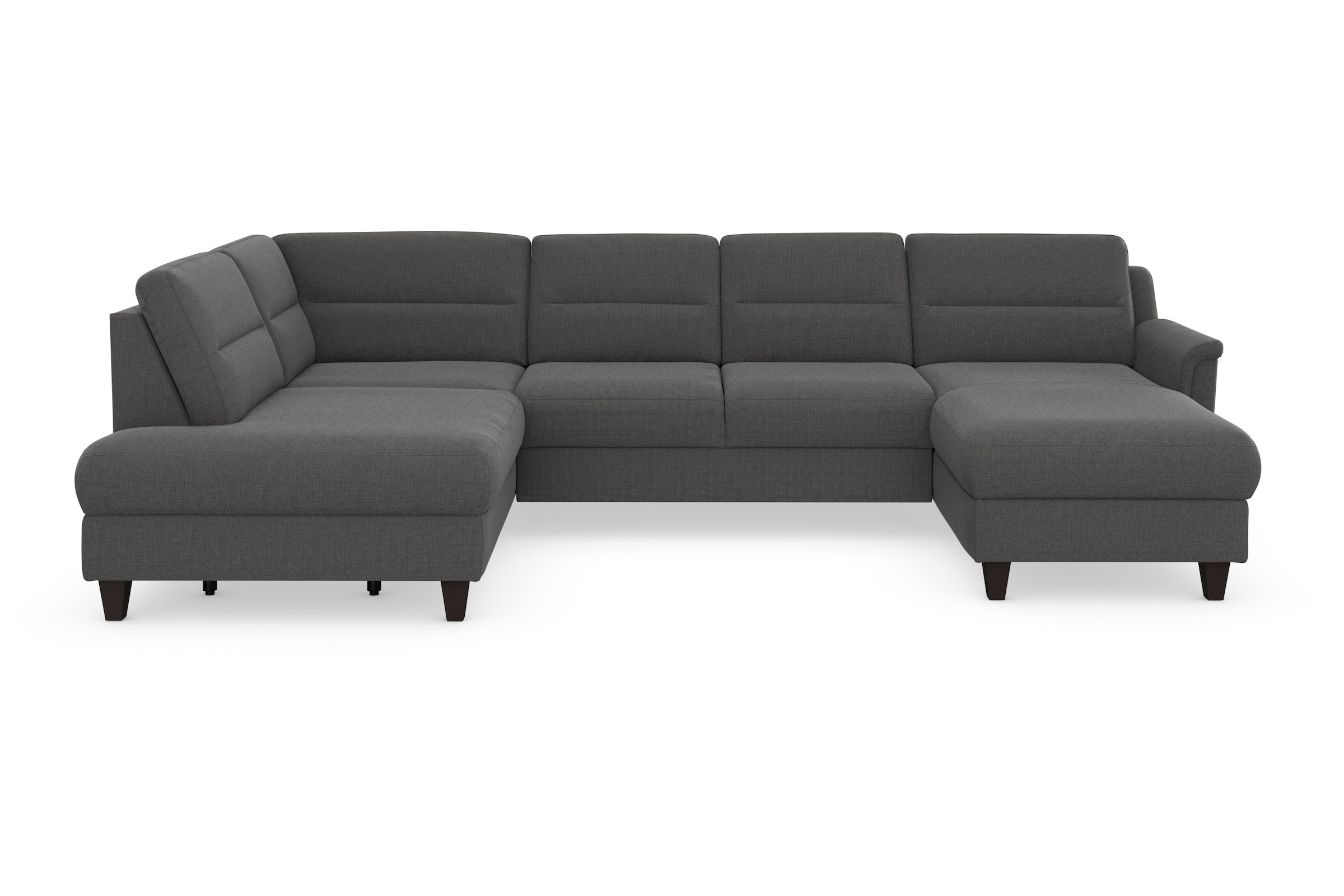 sit&more Wohnlandschaft »Farö U-Form«, inklusive Federkern, wahlweise mit Bettfunktion und Bettkasten