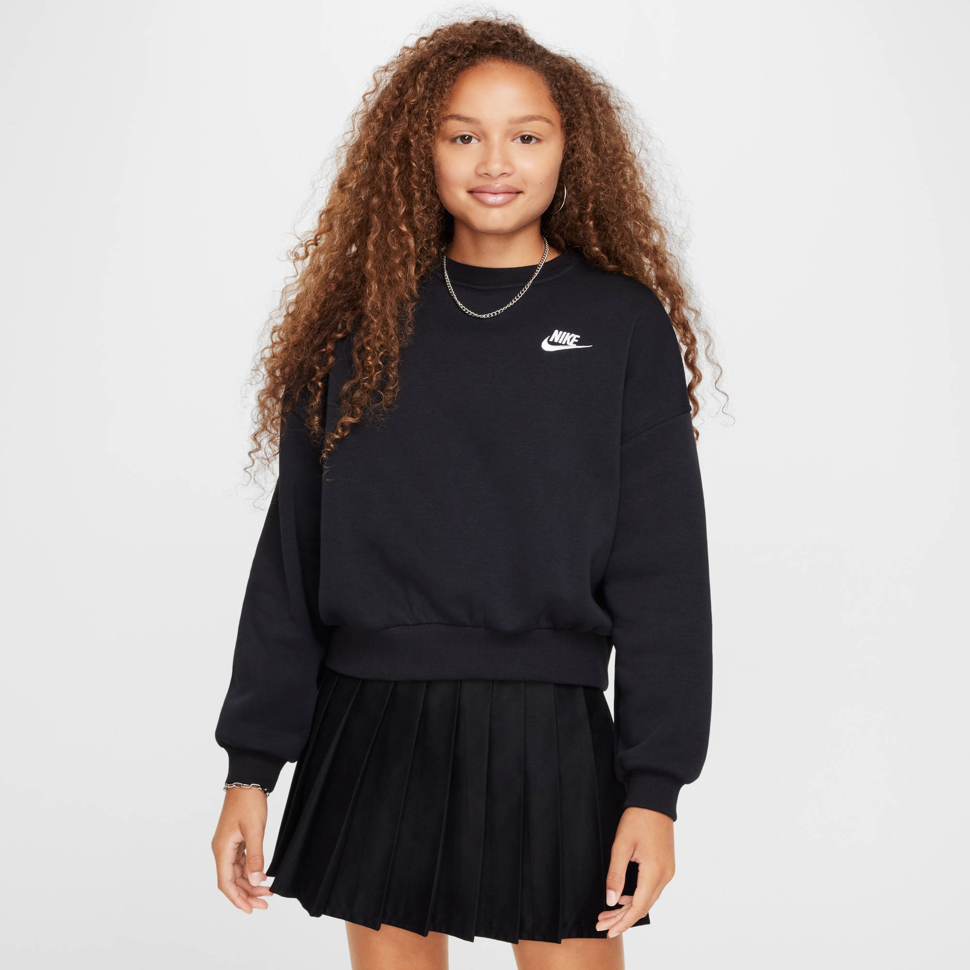 Nike Sportswear Sweatshirt, Für Jugendliche, Sportlicher Stil, Leichtes Fleece