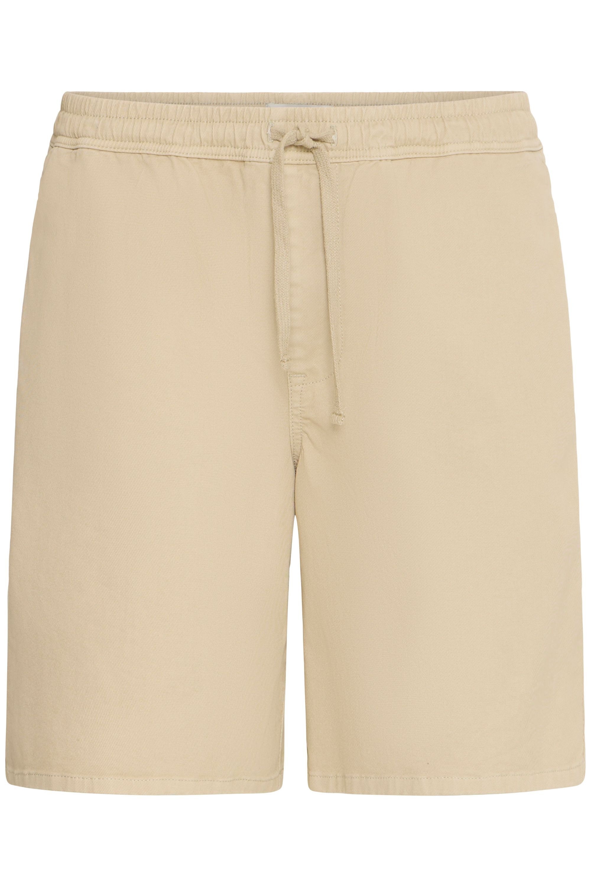 Chinoshorts BLEND "BHMarco", Herren, Gr. S, US-Größen, oyster gray, Twill, 98% Baumwolle, 2% Elasthan, unifarben, Basic, normal normal, Hosen Chinoshorts, Bequeme Chino-Shorts mit elastischem Bündchen