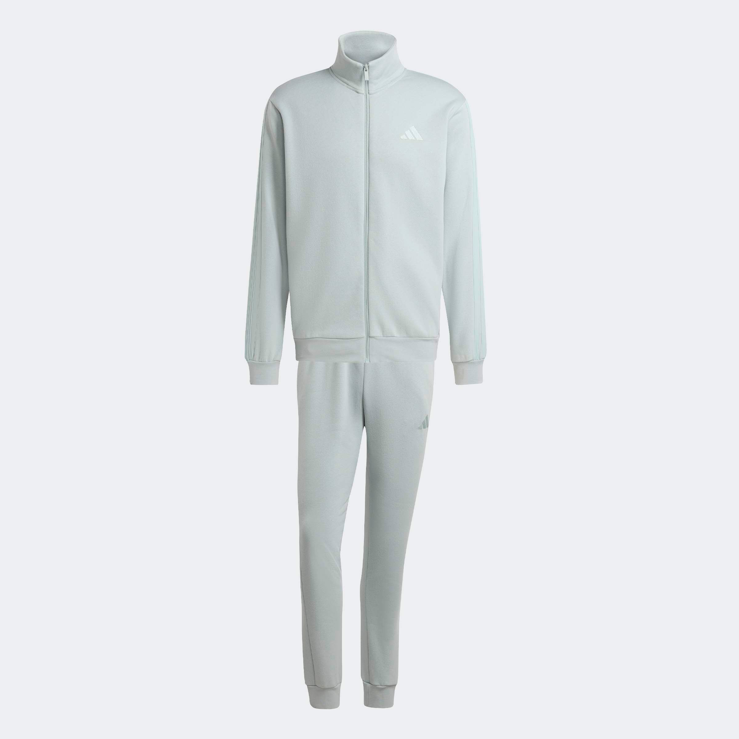adidas Sportswear Trainingsanzug »3-STREIFEN FLEECE« 2 tlg. zweiteiliges Set, für Sportmode und Streetwear