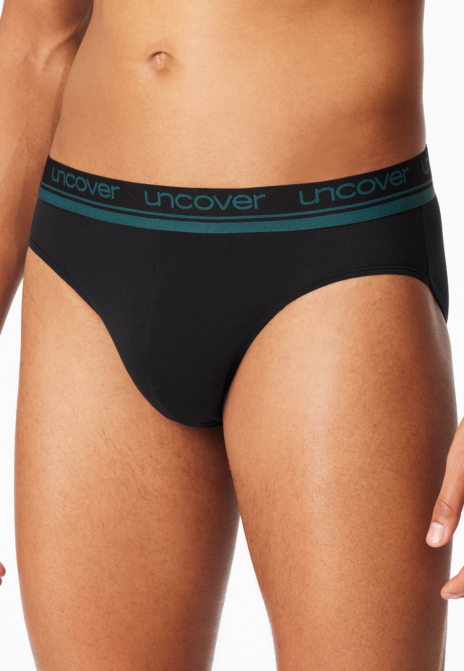 uncover by SCHIESSER Rioslip »Uncover Cotton« ohne Eingriff, elastisch, Single Jersey-Qualität, Logo-Bund