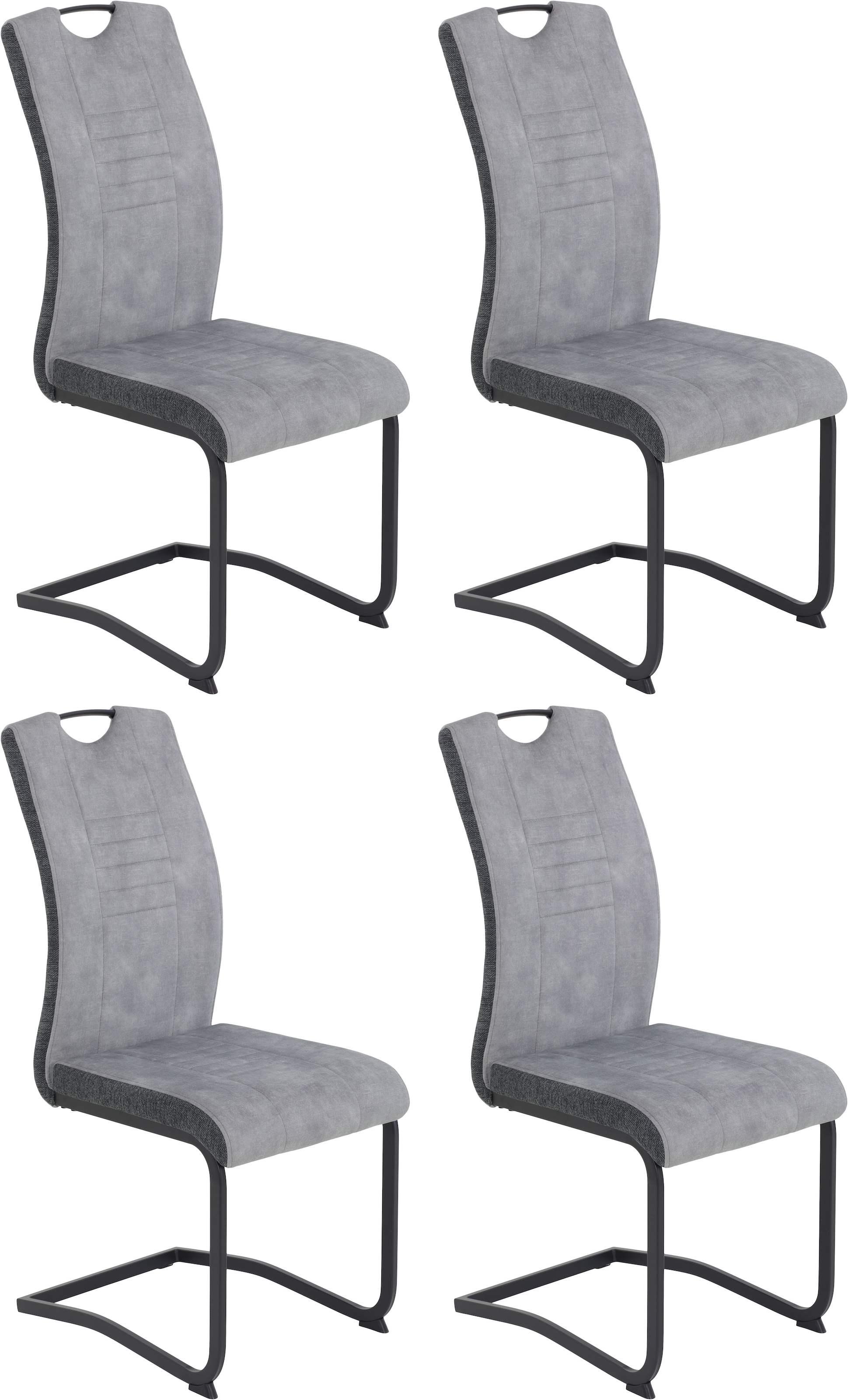 HELA Esszimmerstuhl "Tabea Freischwinger BESTSELLER verschiedene Stoffquali günstig online kaufen