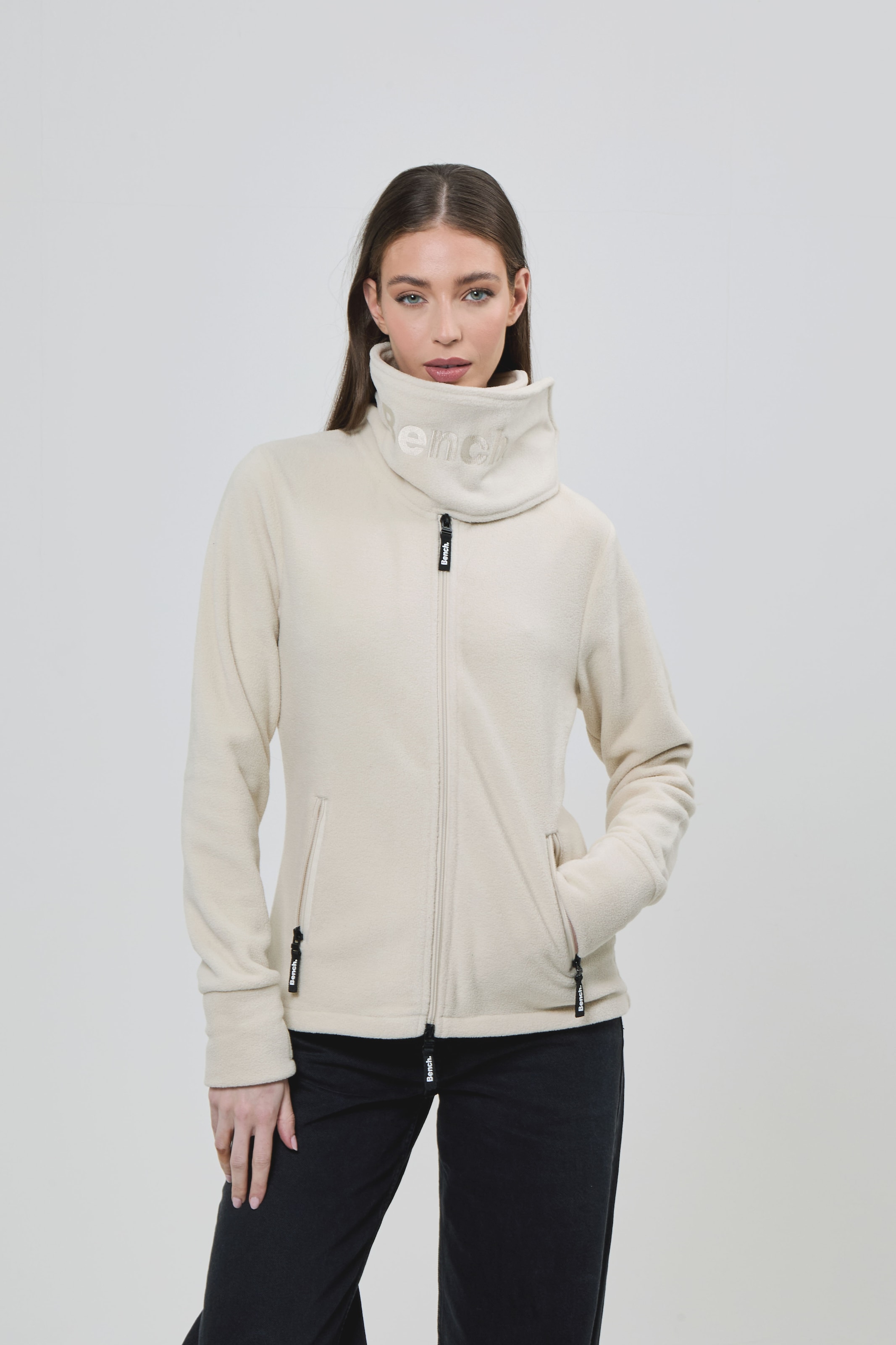 Bench. Fleecejacke »FUNNEL«