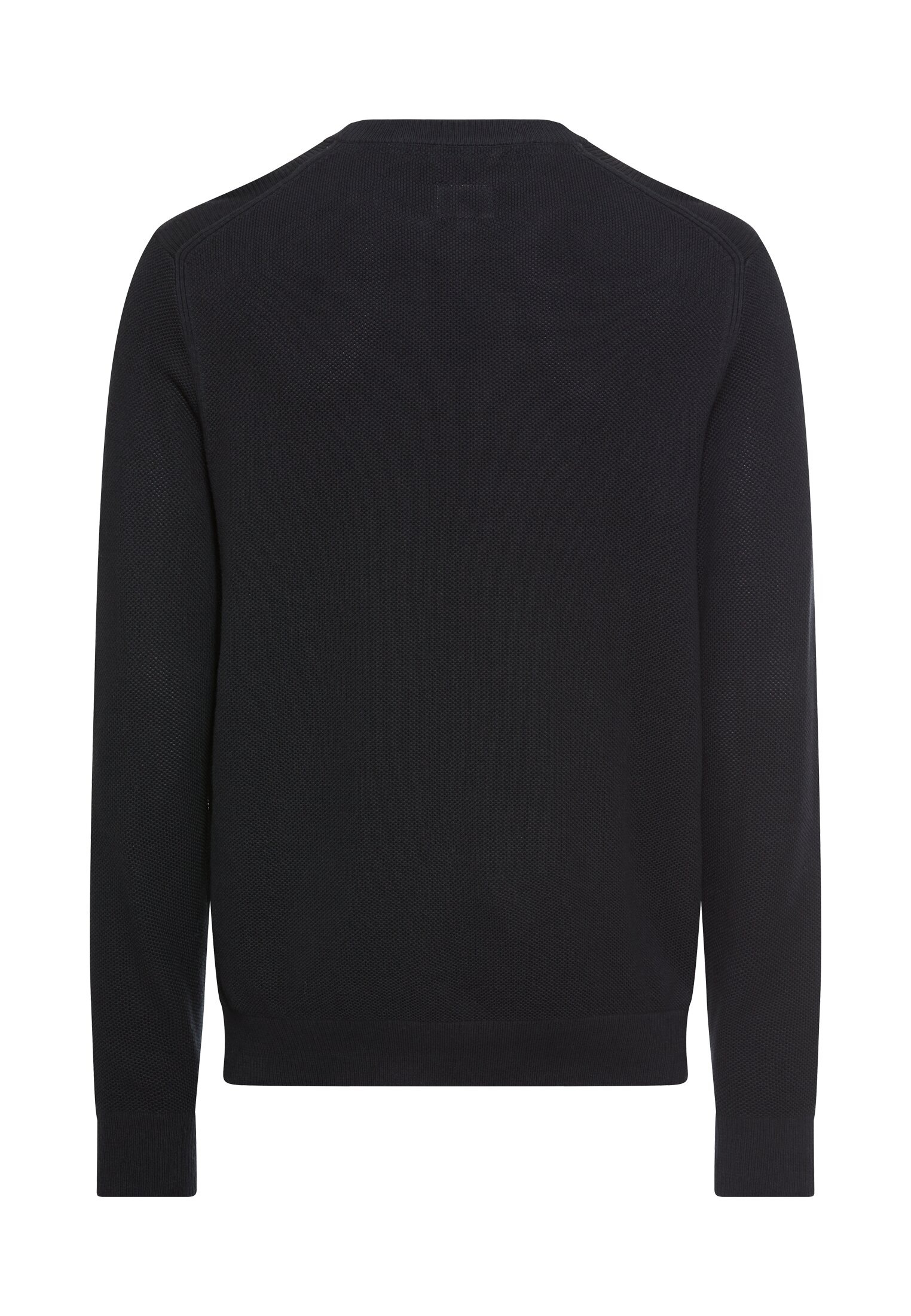 camel active Strickpullover unifarben und aus reiner Baumwolle