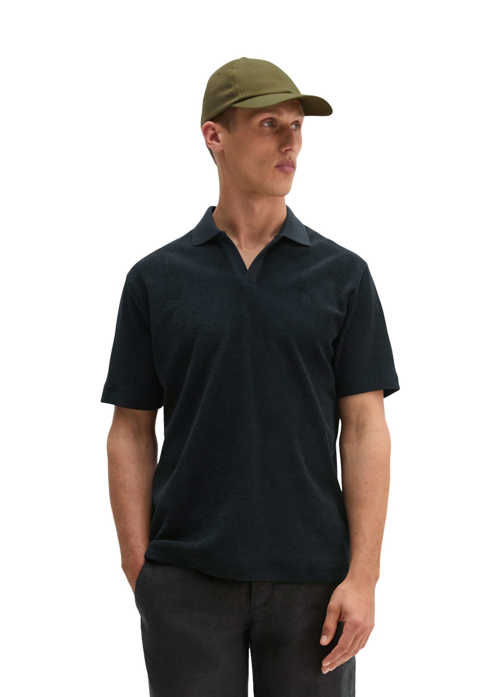Marc OPolo Poloshirt "aus weichem Jersey-Frottee"